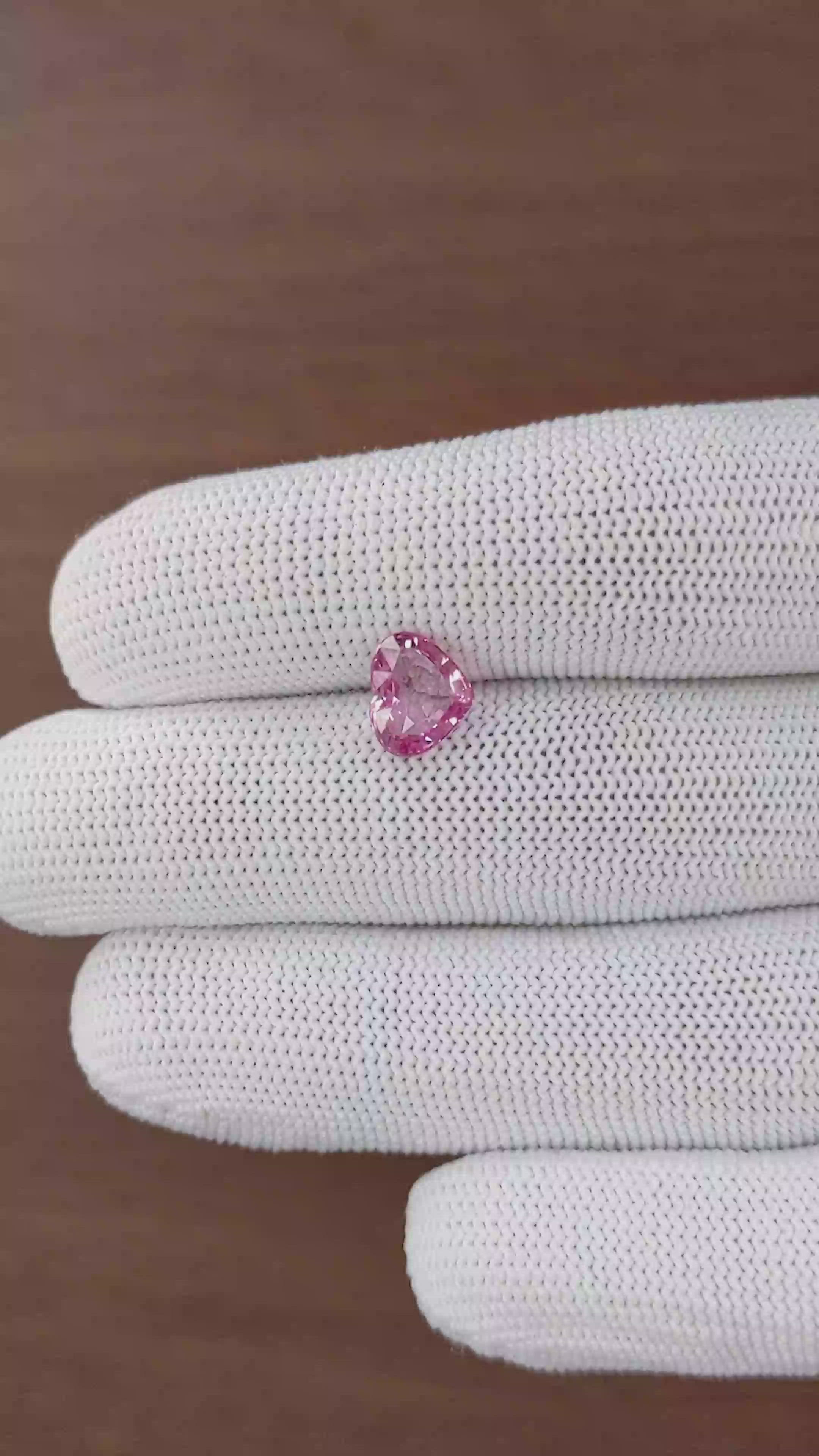 2.15 Ct. Pink Spinel from Tanzania Size Video