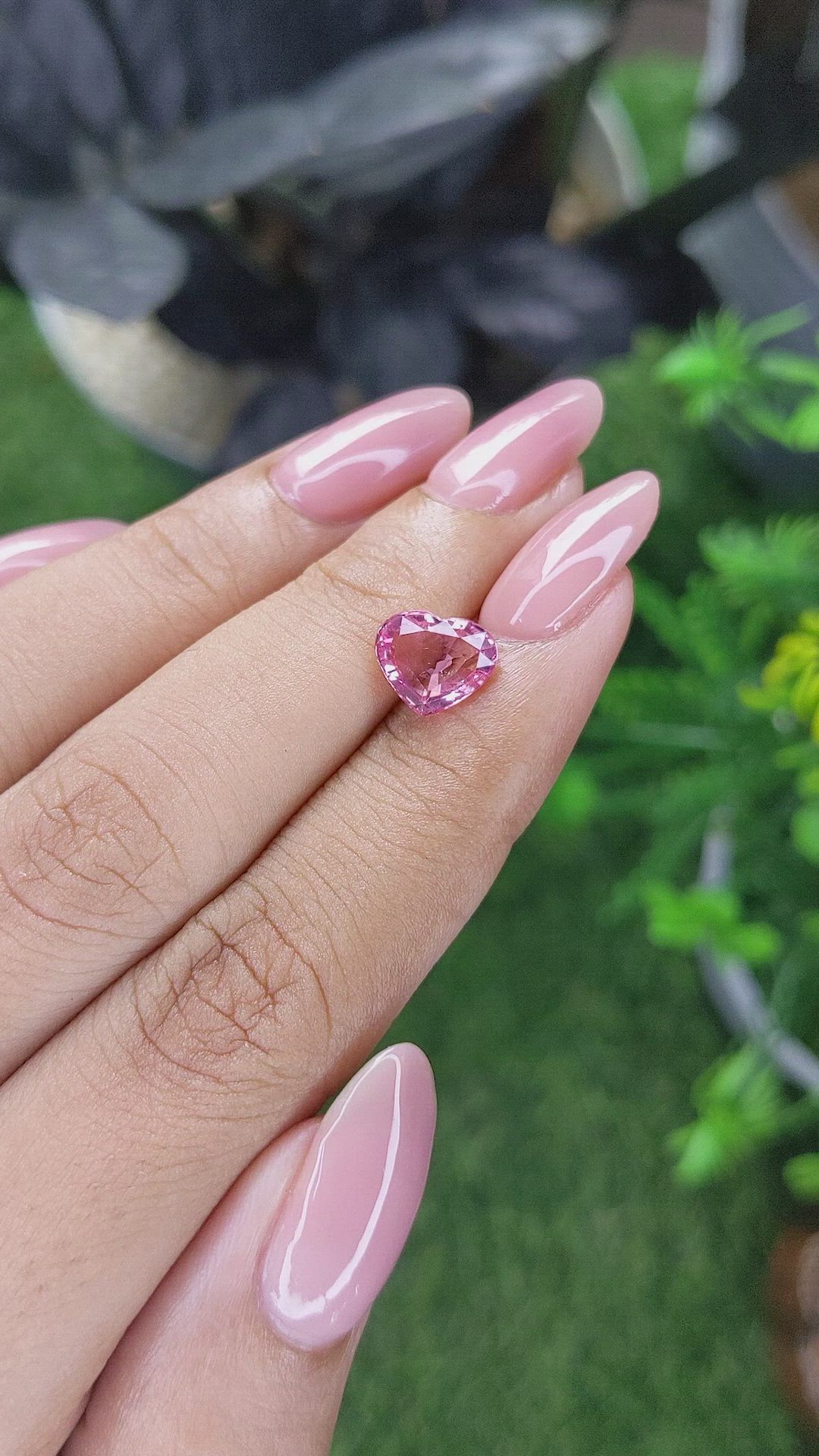 2.15 Ct. Pink Spinel from Tanzania Size Video