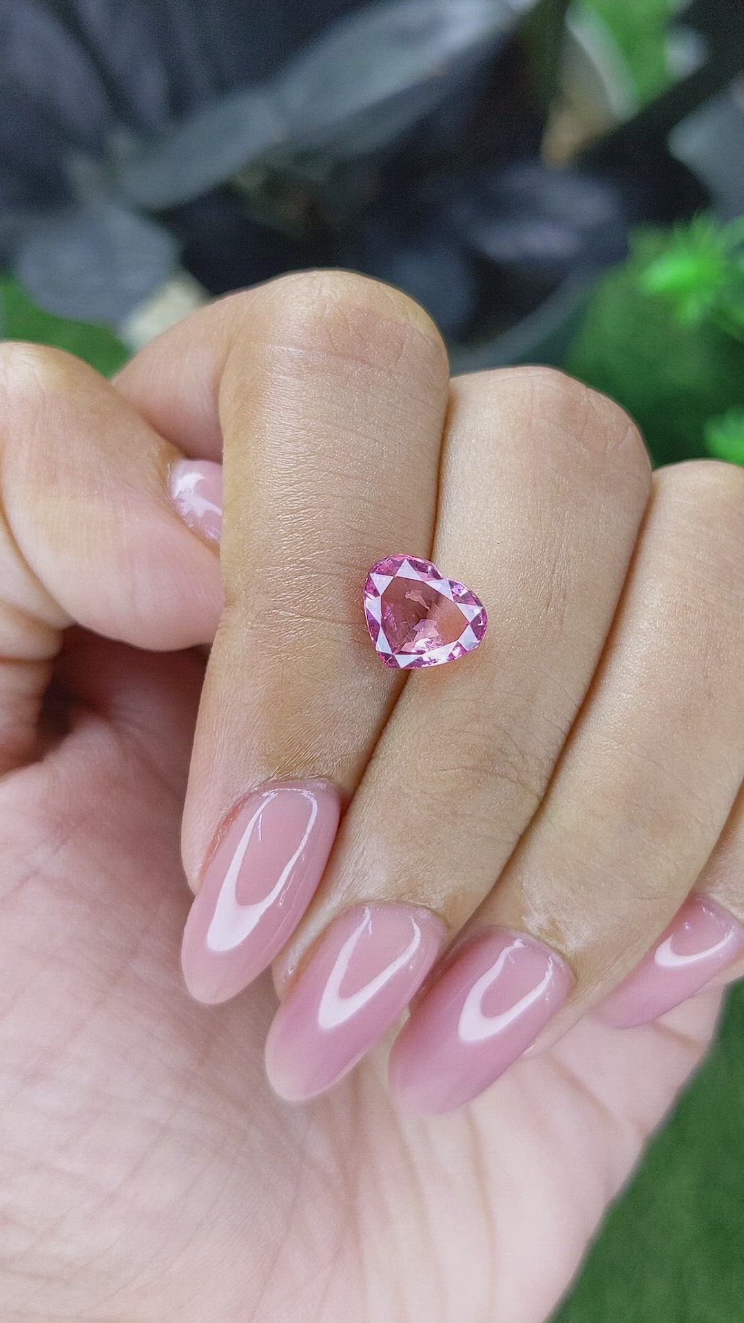 2.15 Ct. Pink Spinel from Tanzania Size Video