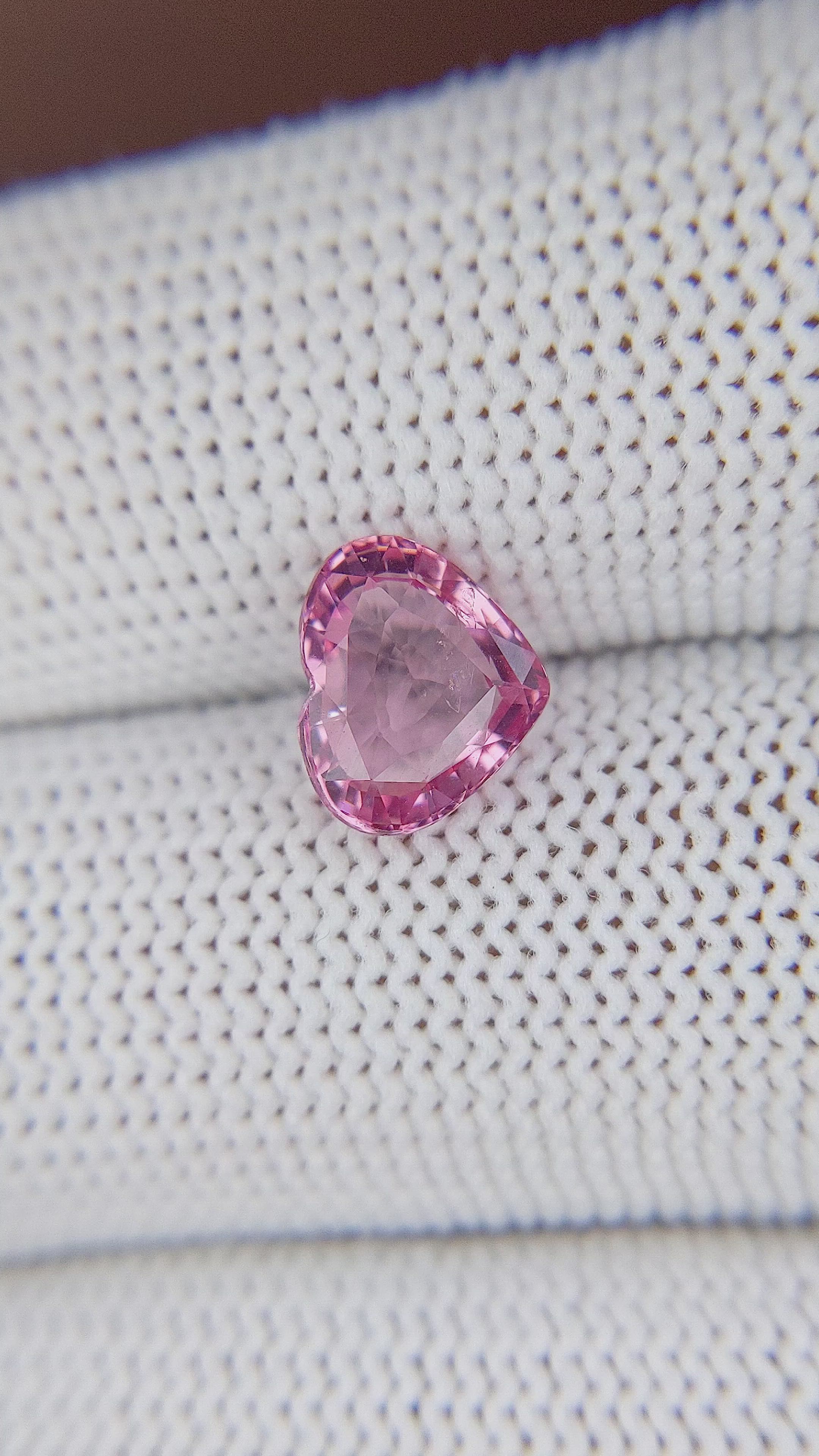 2.15 Ct. Pink Spinel from Tanzania Size Video