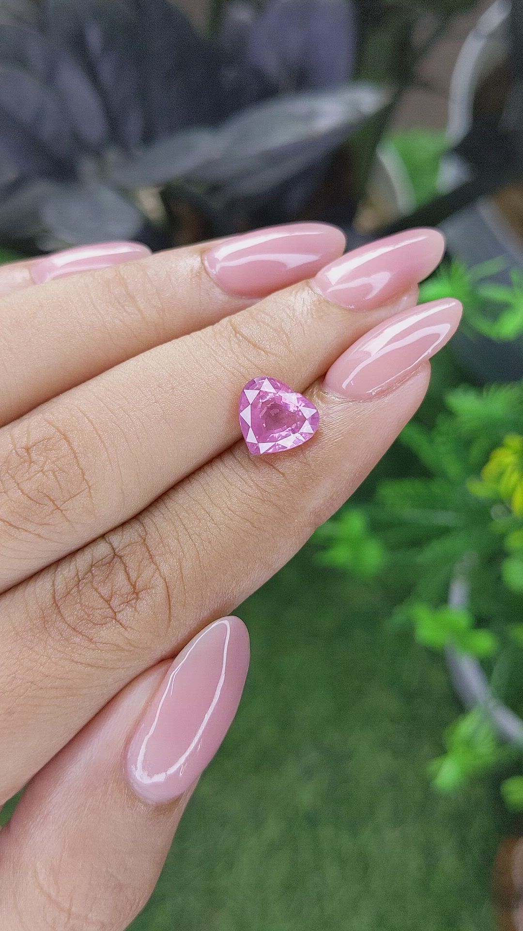 2.64 Ct. Pink Spinel from Tanzania Size Video
