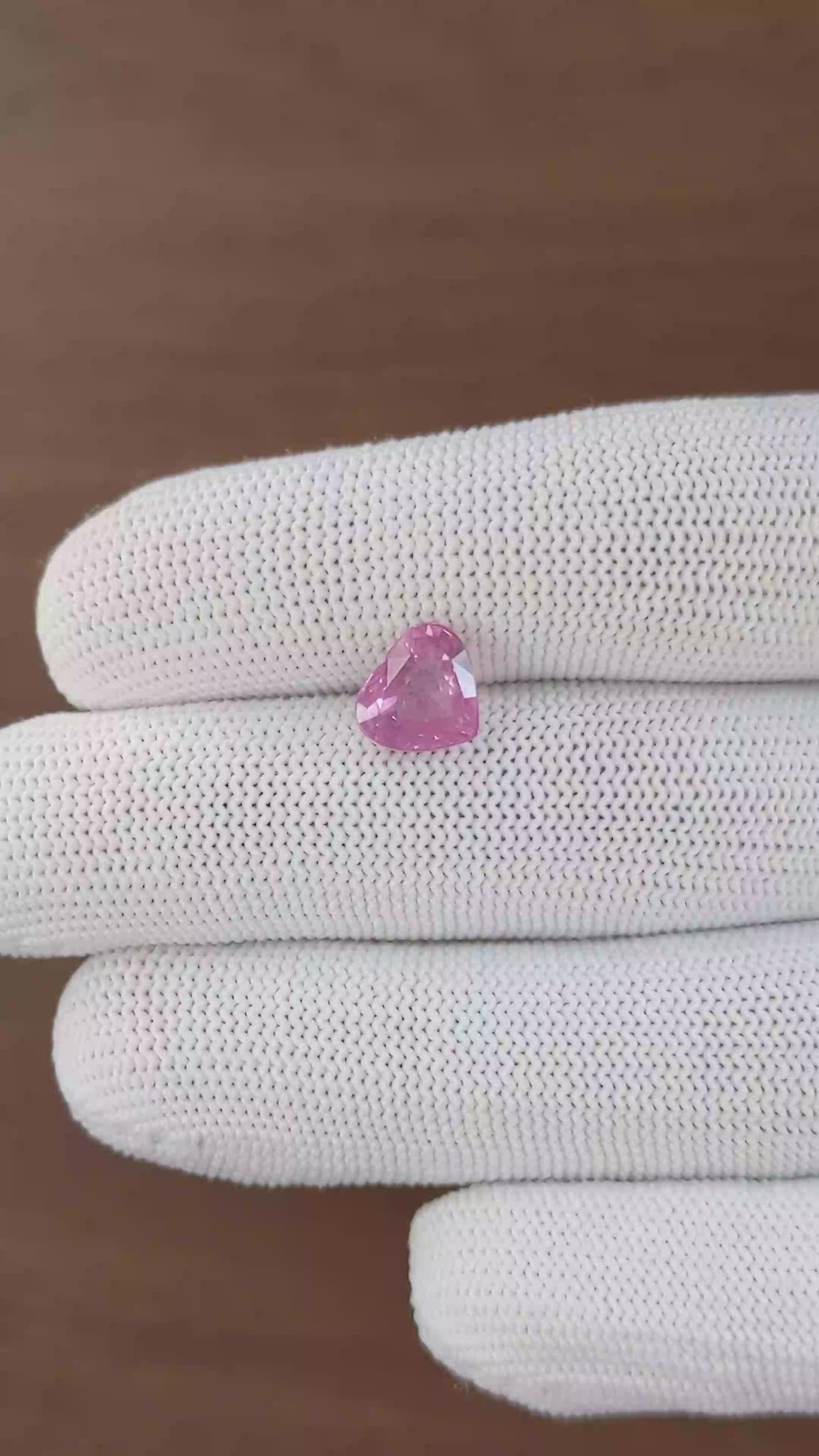 2.64 Ct. Pink Spinel from Tanzania Size Video