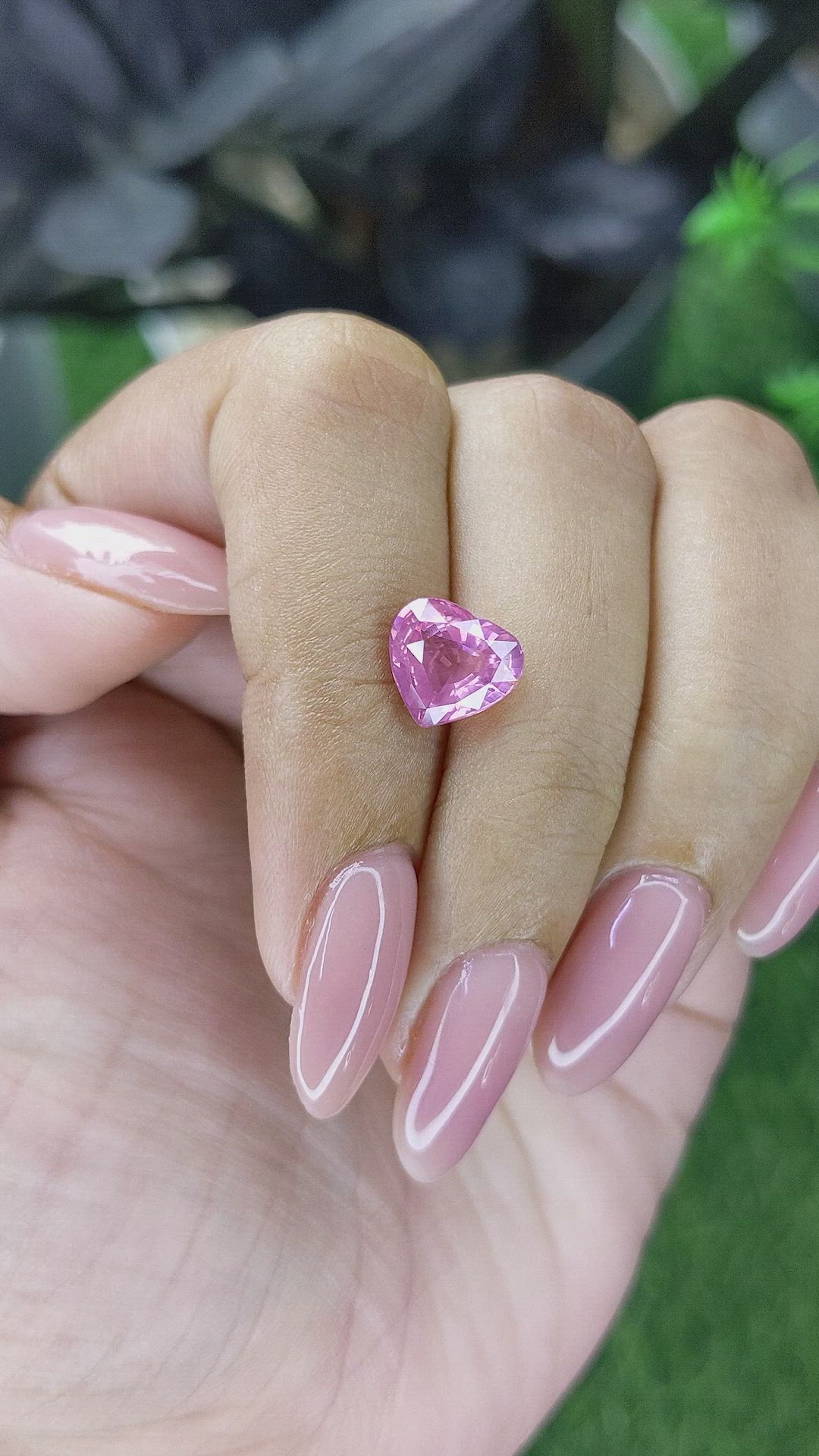 2.64 Ct. Pink Spinel from Tanzania Size Video