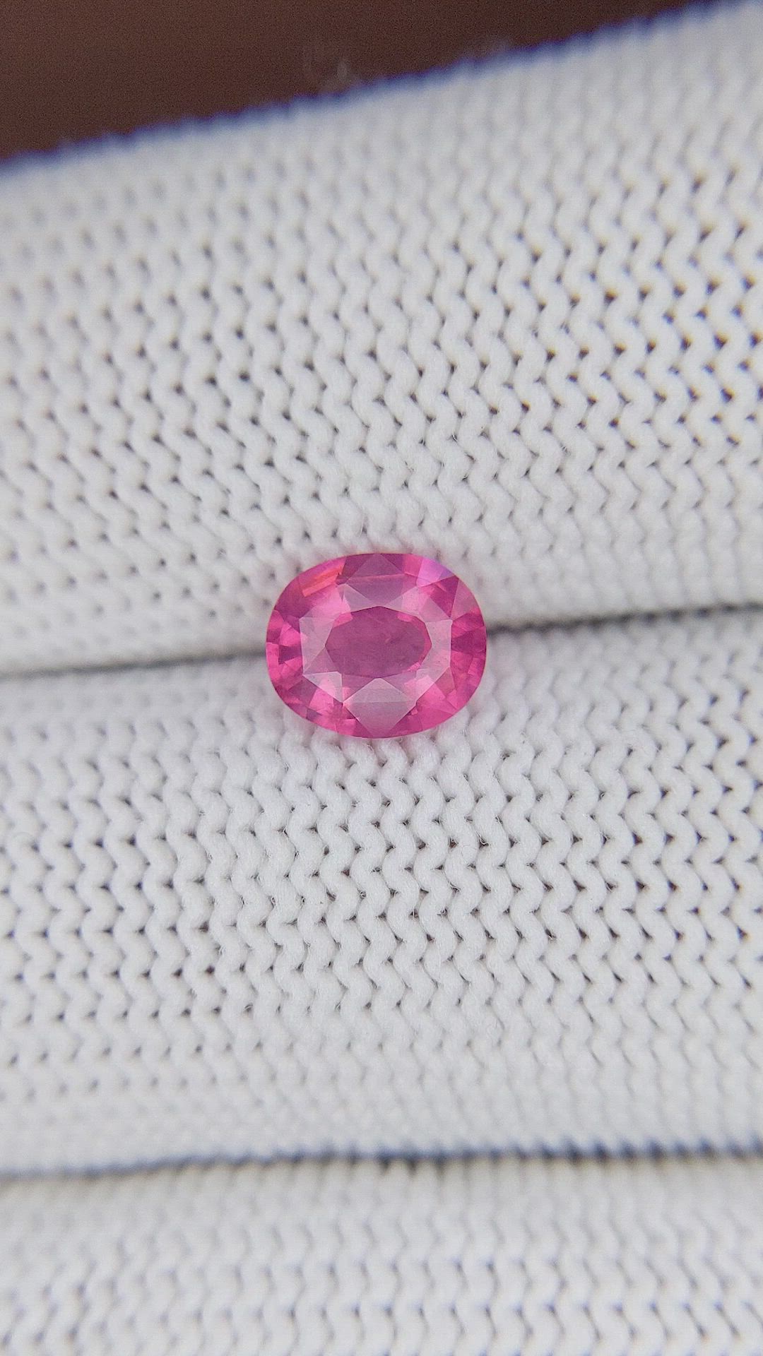 1.13 Ct. Pink Spinel from Tanzania Size Video