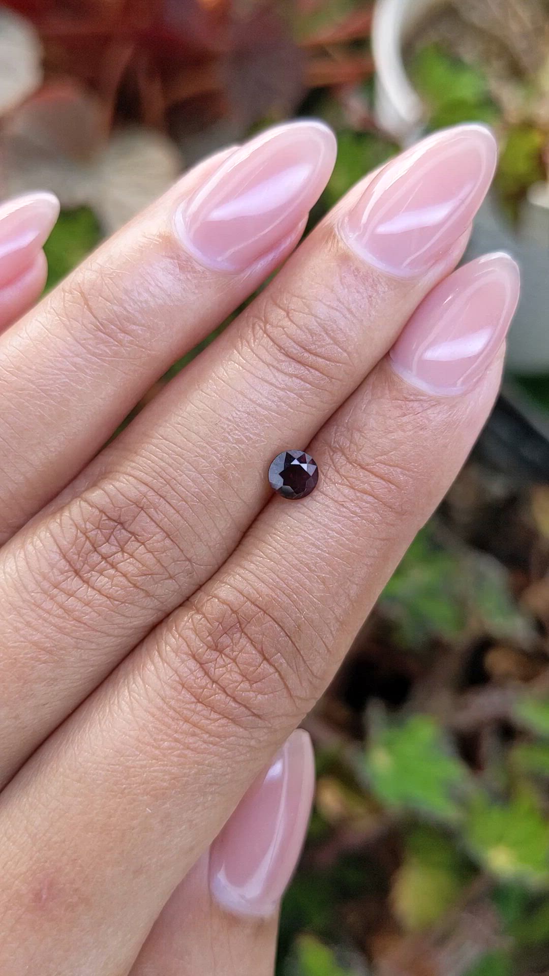 0.54 Ct. Red Spinel from Ceylon (Sri Lanka) Size Video