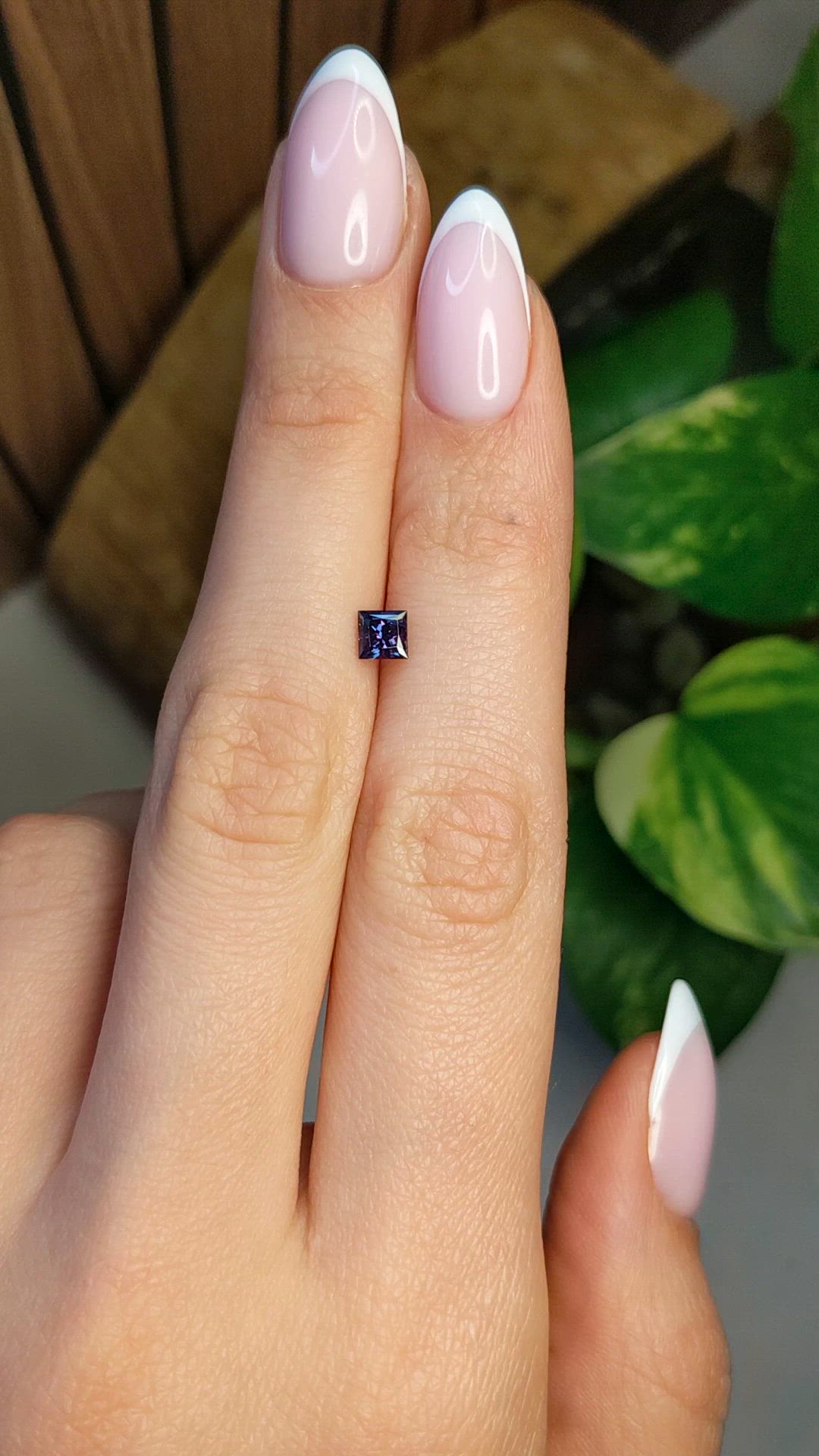 0.54 Ct. Alexandrite from Brazil Size Video