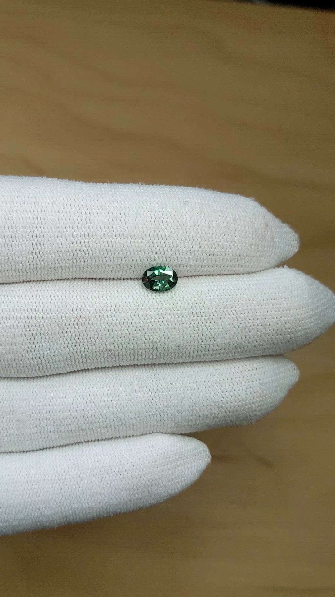 0.67 Ct. Alexandrite from Brazil Size Video