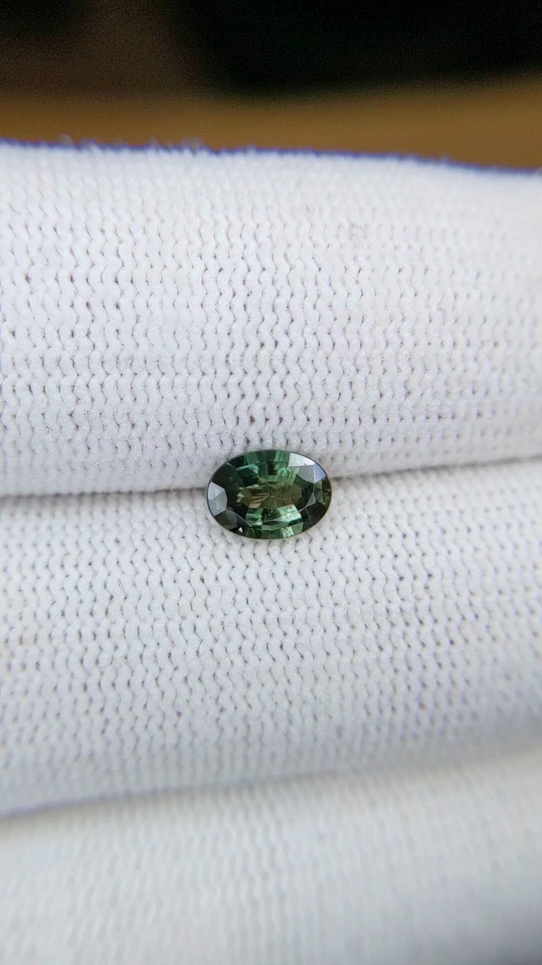0.67 Ct. Alexandrite from Brazil Size Video