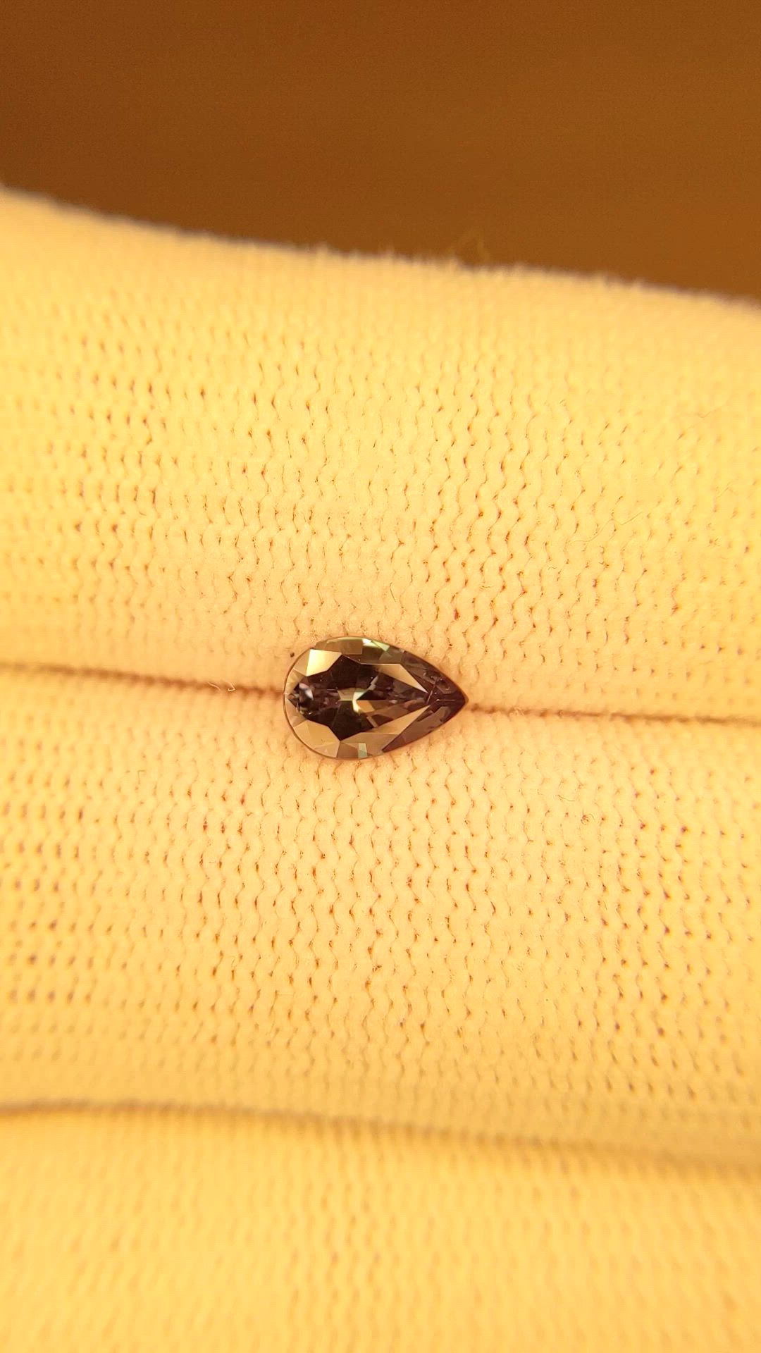 0.68 Ct. Alexandrite from Brazil Size Video