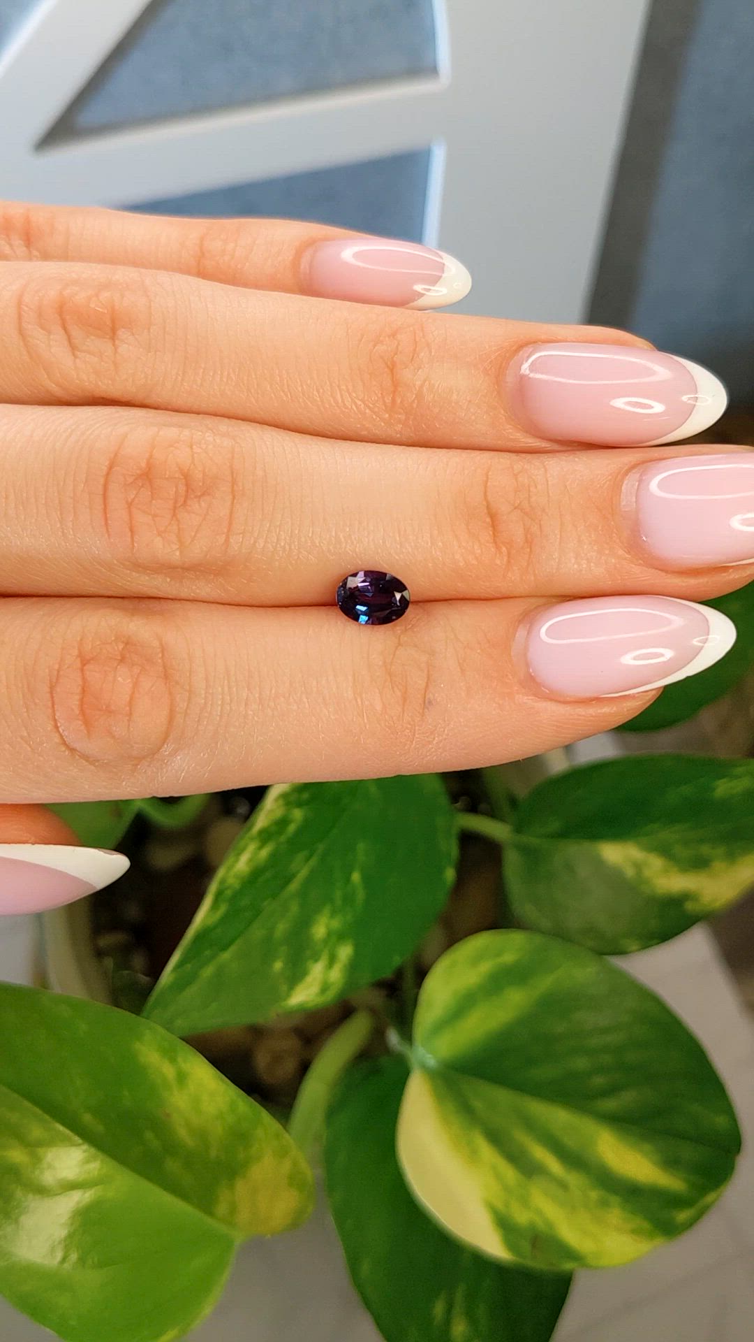 0.84 Ct. Alexandrite from Brazil Size Video