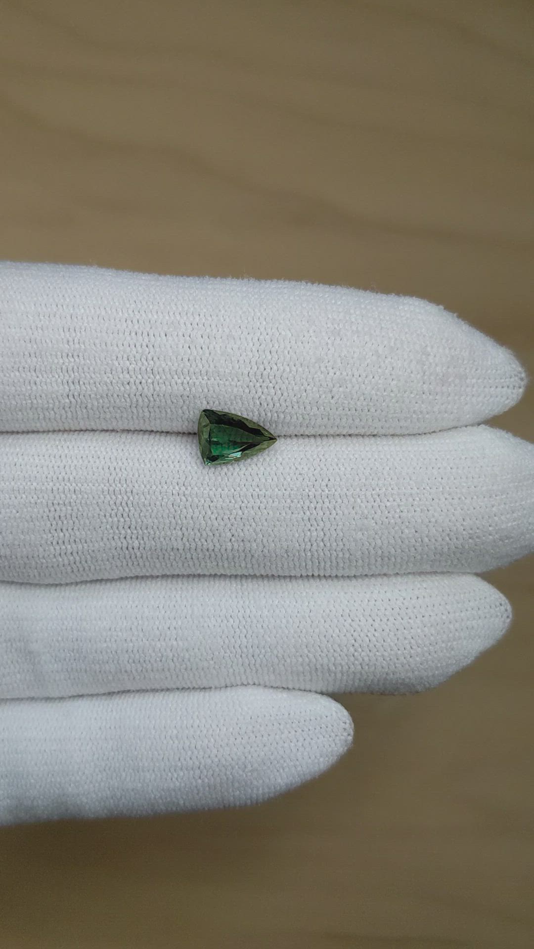 1.56 Ct. Alexandrite from Brazil Size Video
