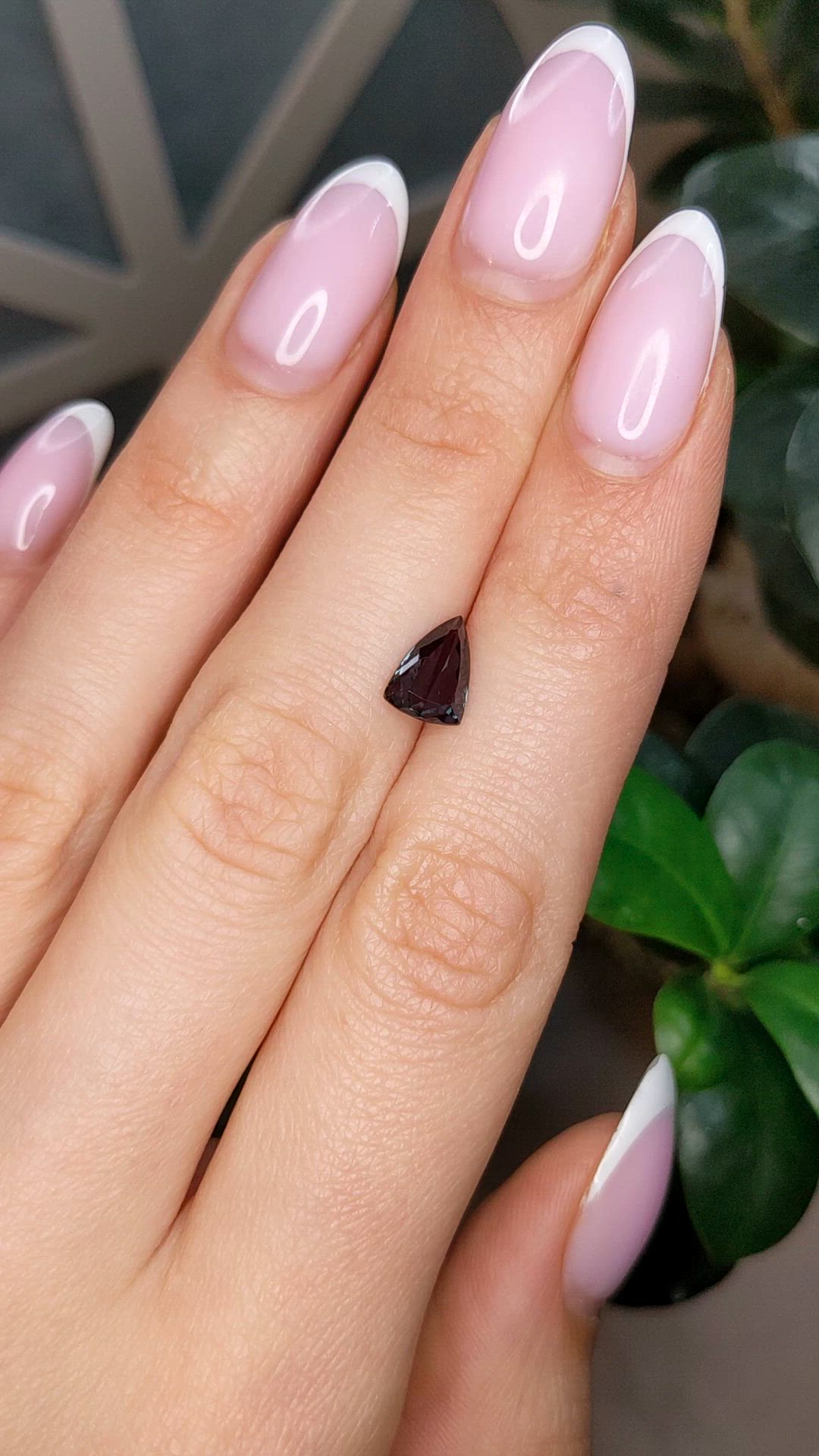 1.56 Ct. Alexandrite from Brazil Size Video