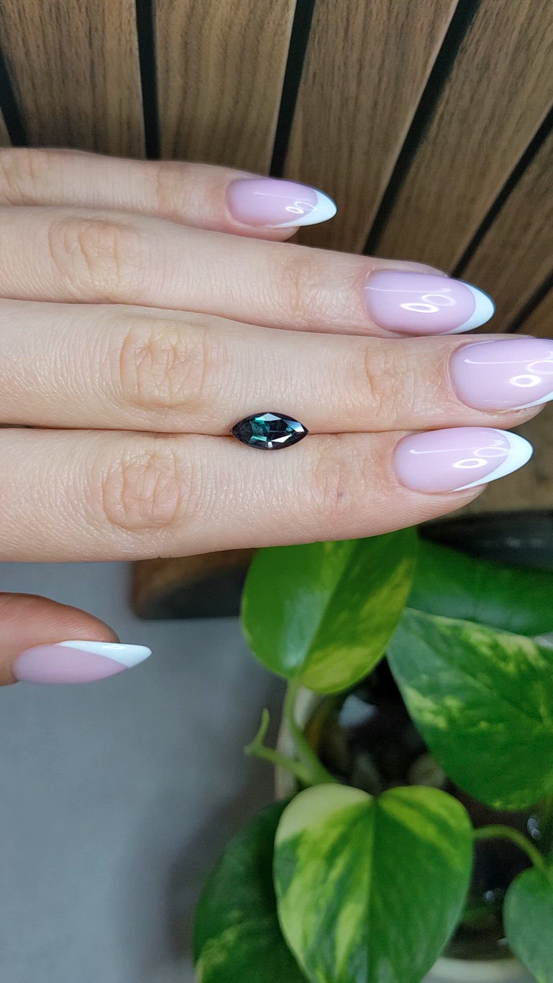 1.74 Ct. Alexandrite from Brazil Size Video