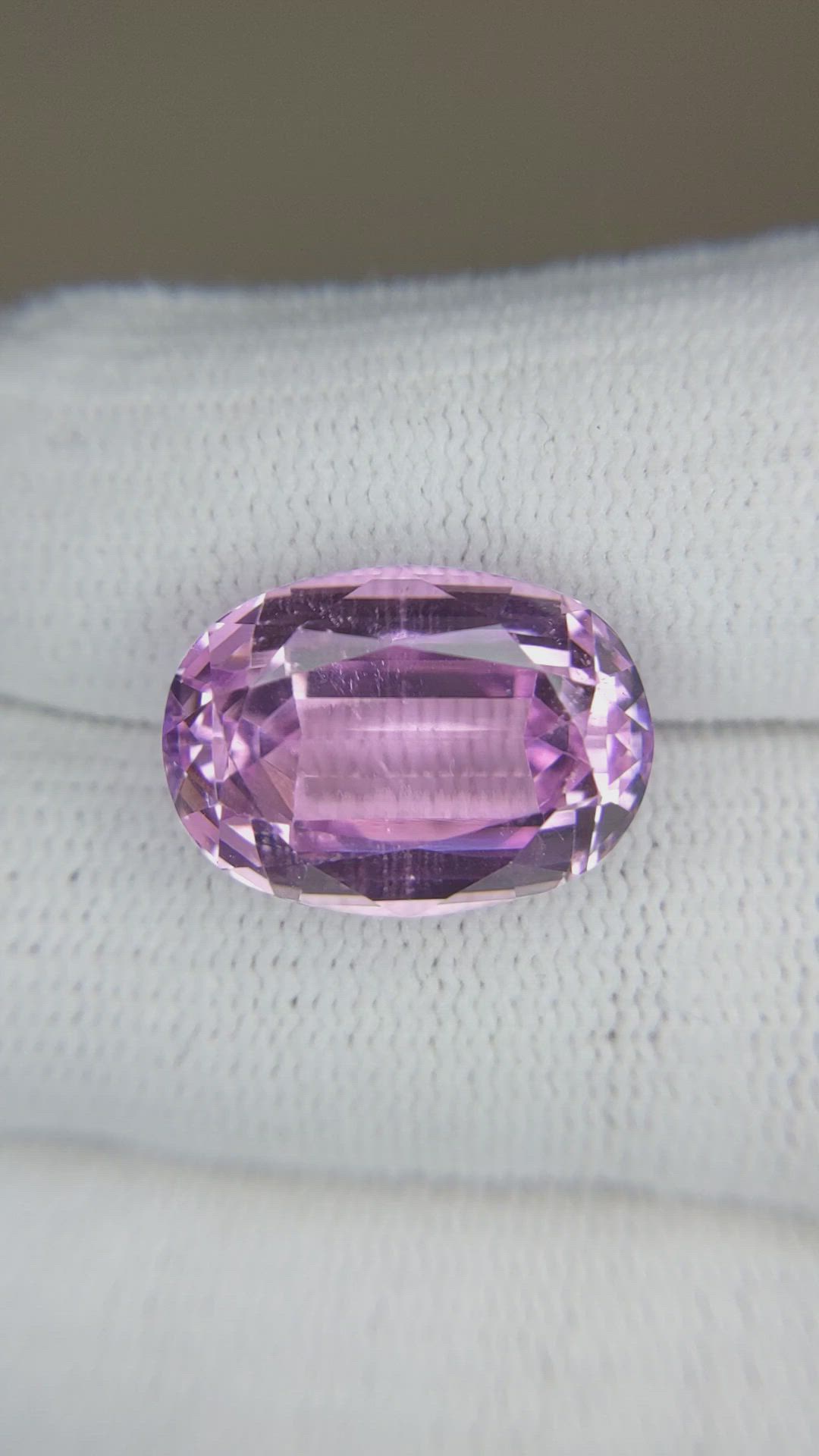 16.45 Ct. Pink Kunzite from Afghanistan Size Video