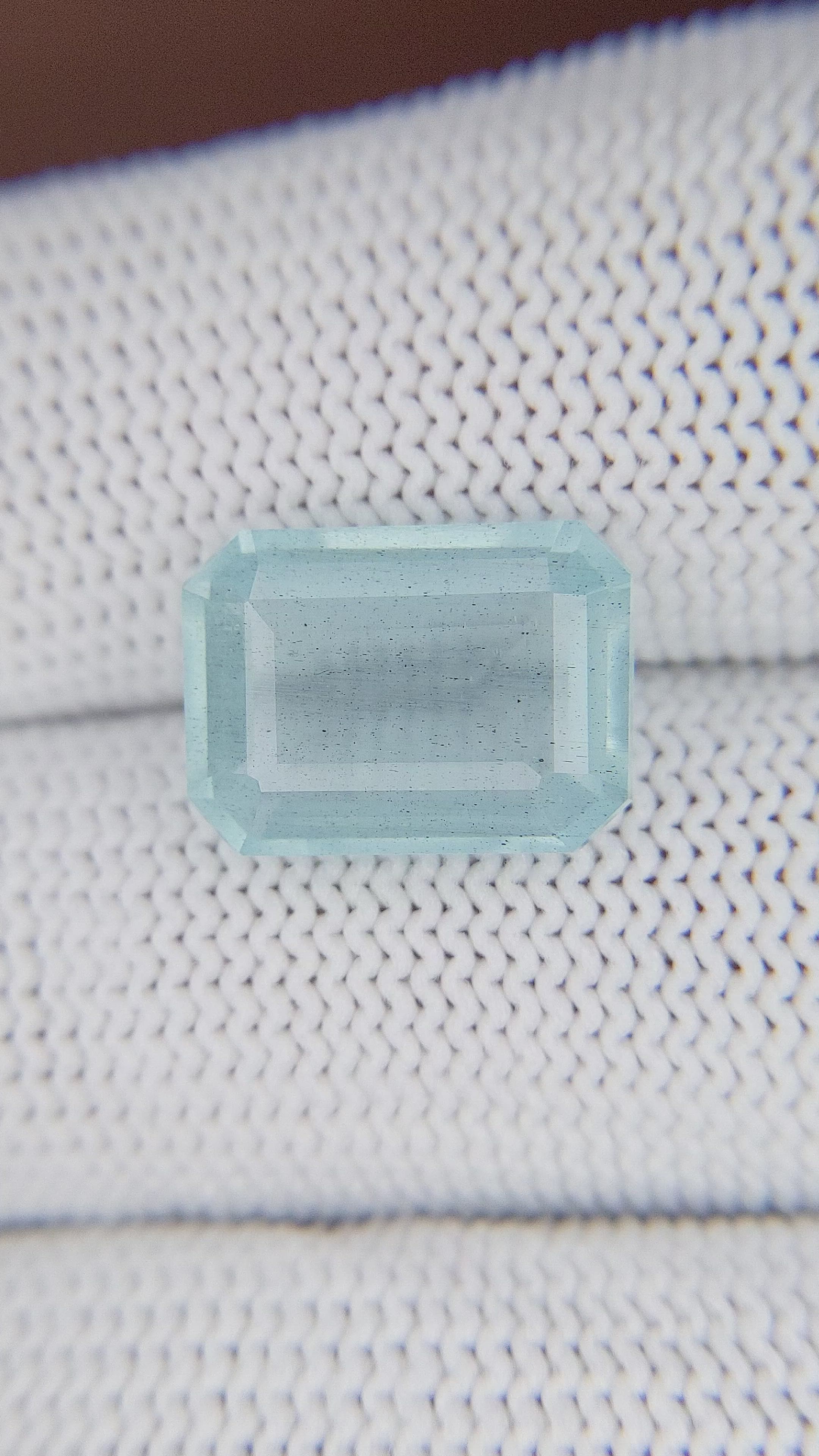 5.16 Ct. Blue Aquamarine from Madagascar Size Video