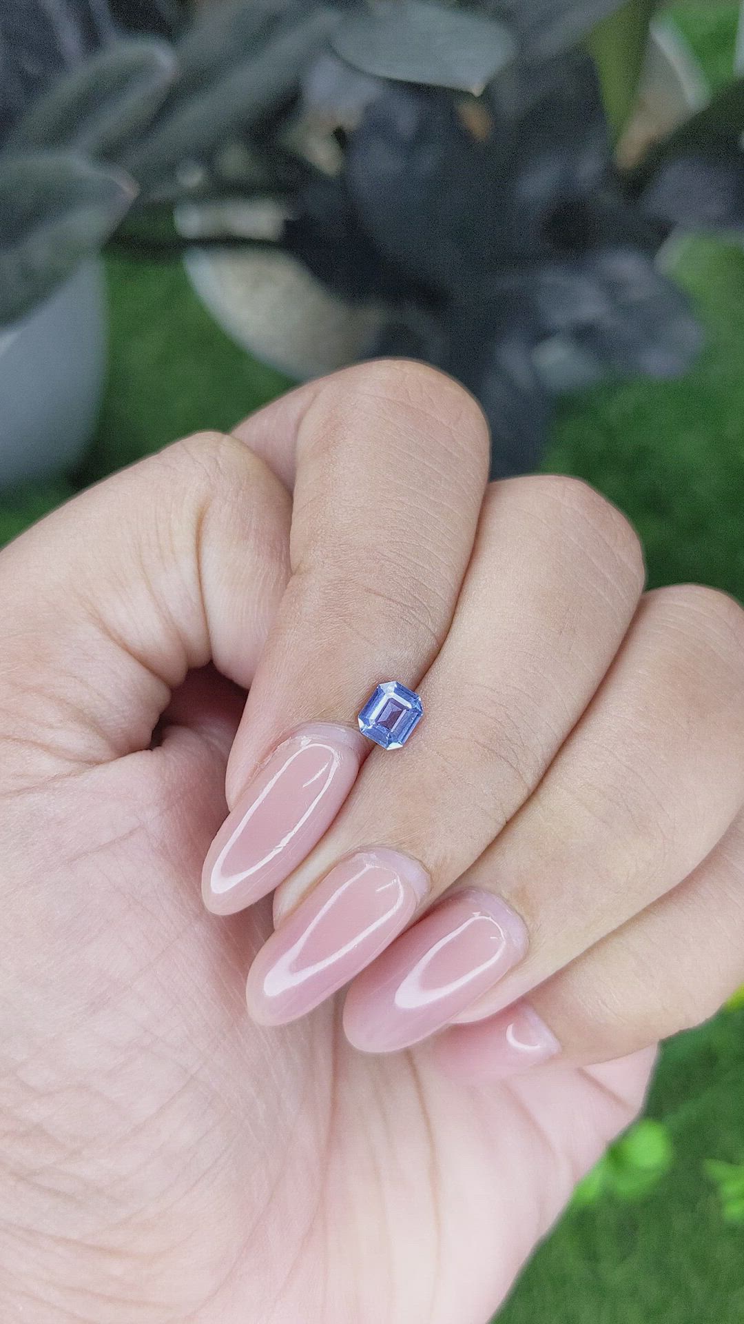 0.52 Ct. Blue Spinel from Tanzania Size Video
