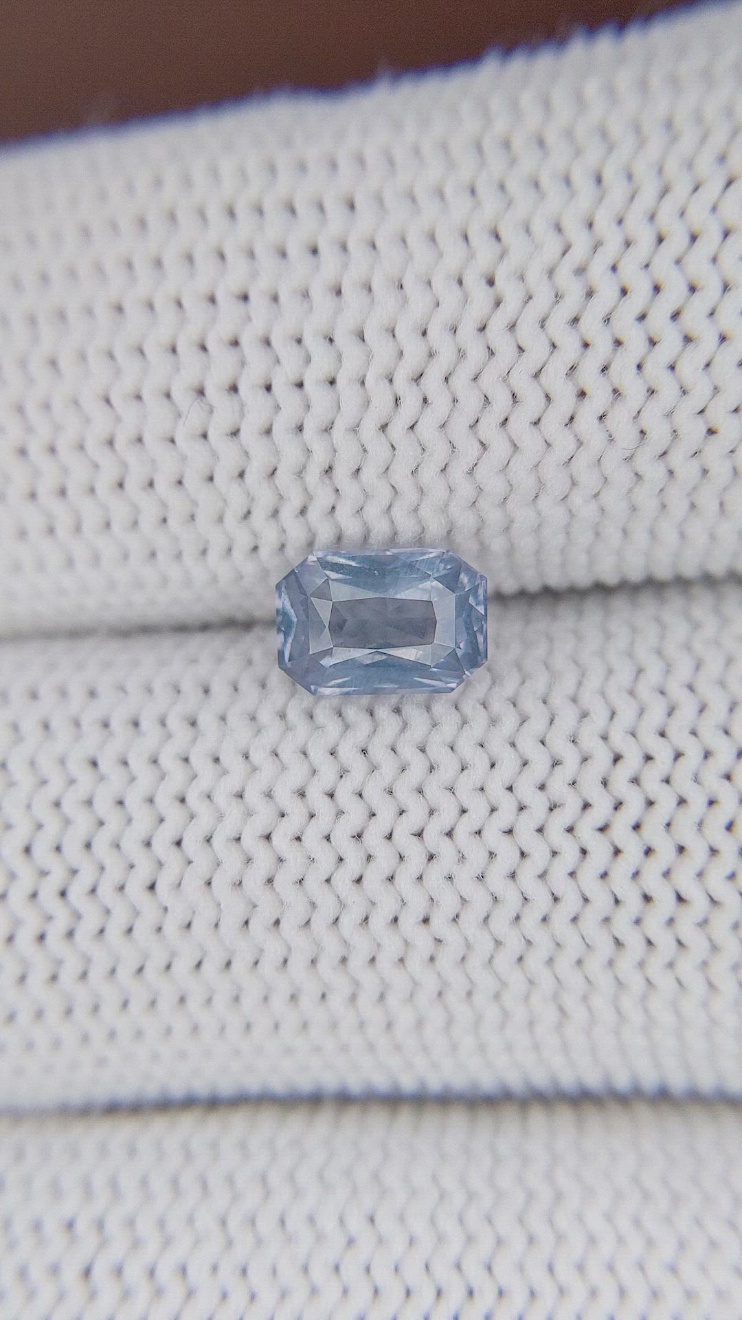 1.08 Ct. Purplish Blue Spinel from Tanzania Size Video