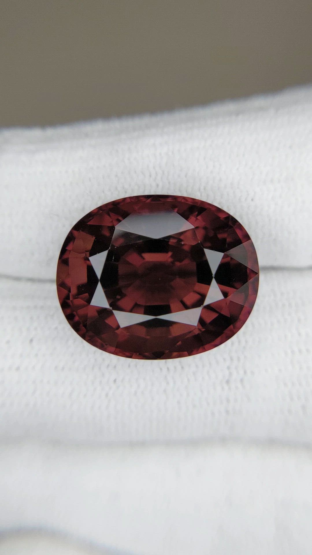 22.11 Ct. Pinkish Purple Tourmaline from Brazil Size Video
