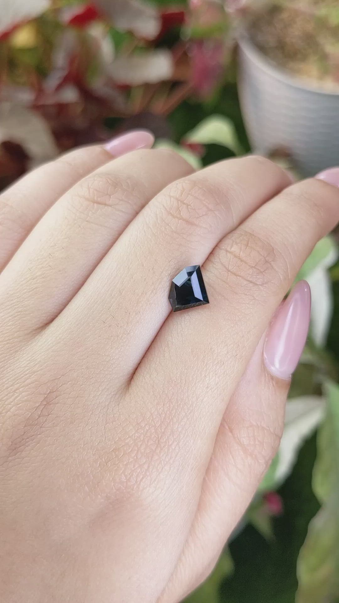 2.14 Ct. Greenish Blue Spinel from Ceylon (Sri Lanka) Size Video