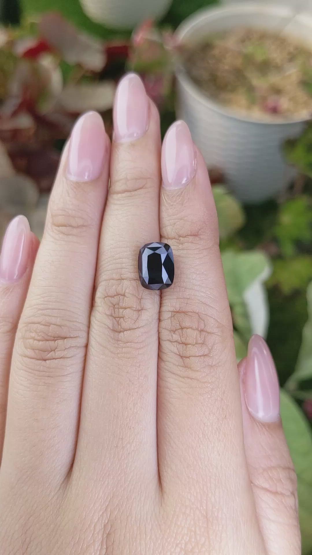 4.69 Ct. Blue Spinel from Ceylon (Sri Lanka) Size Video
