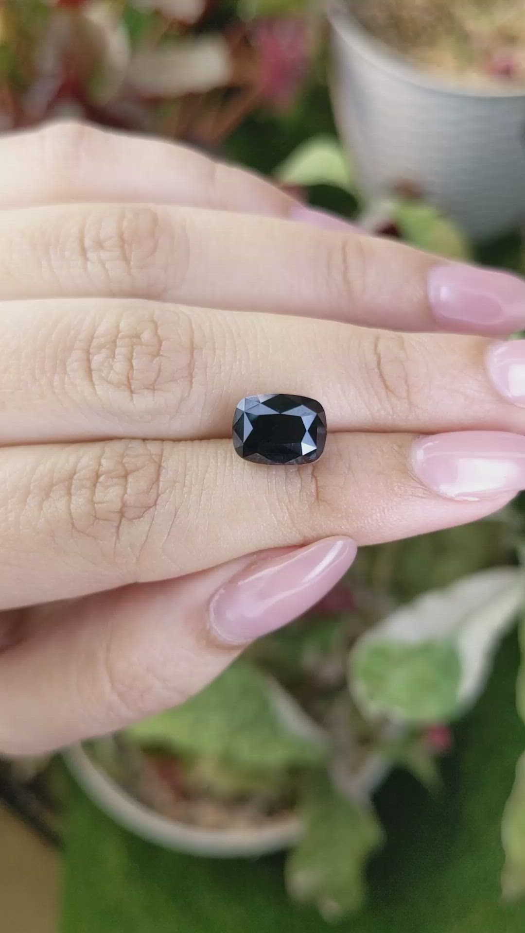 4.69 Ct. Blue Spinel from Ceylon (Sri Lanka) Size Video