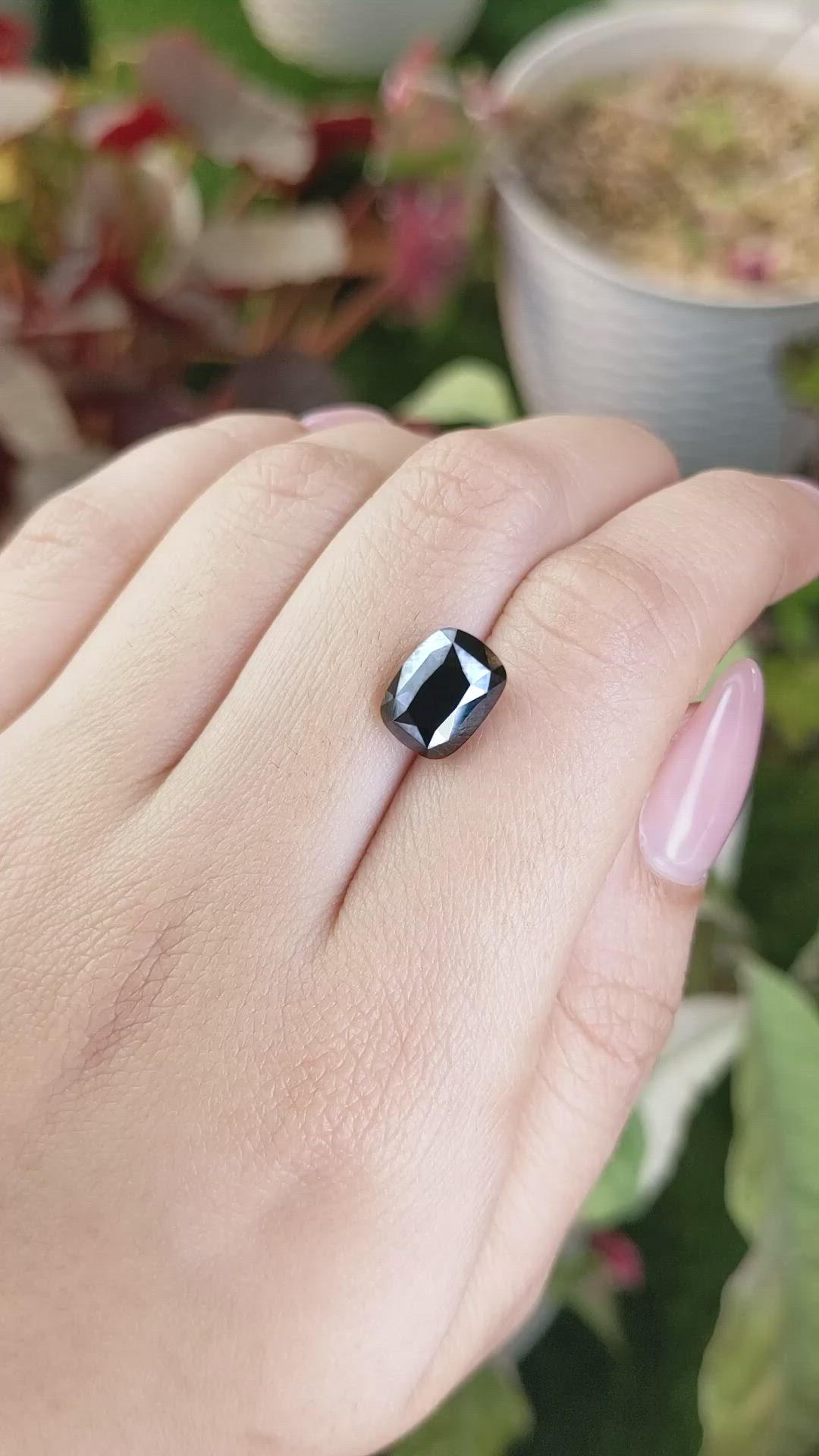 4.69 Ct. Blue Spinel from Ceylon (Sri Lanka) Size Video