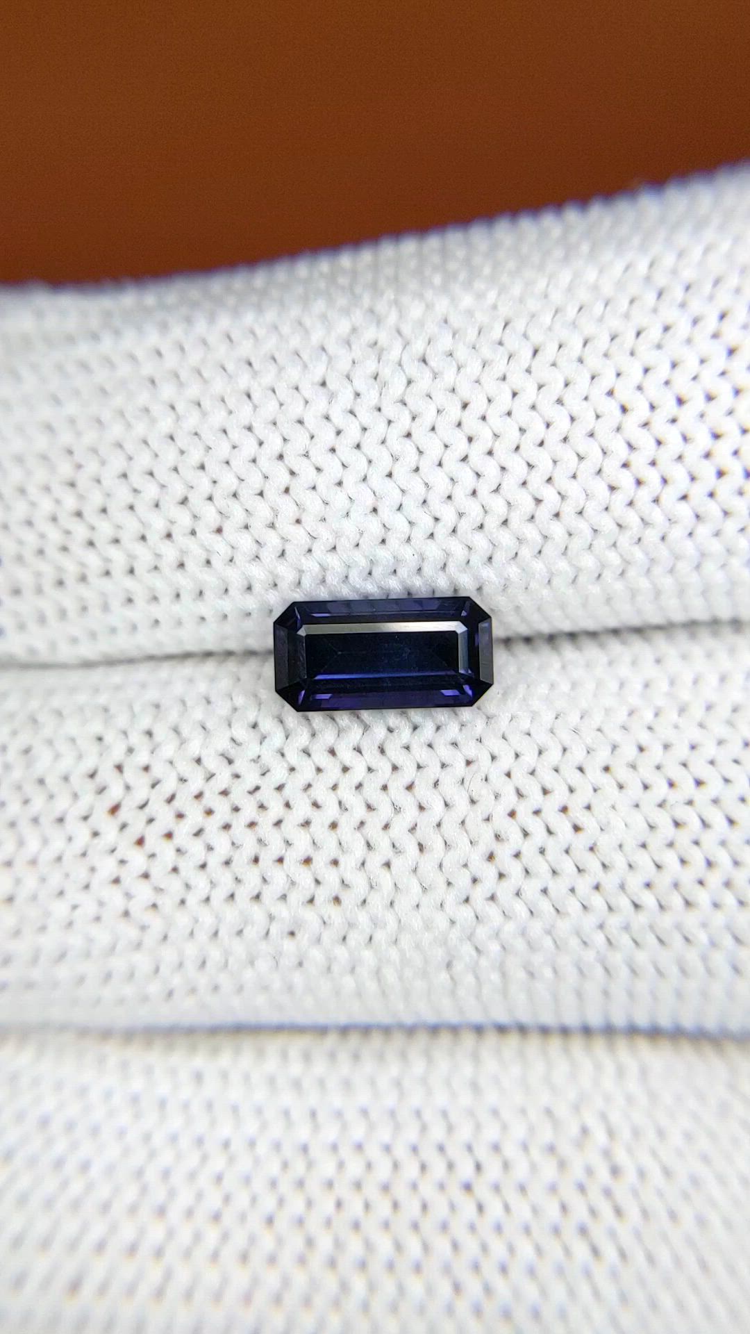 1.46 Ct. Blue Spinel from Ceylon (Sri Lanka) Size Video