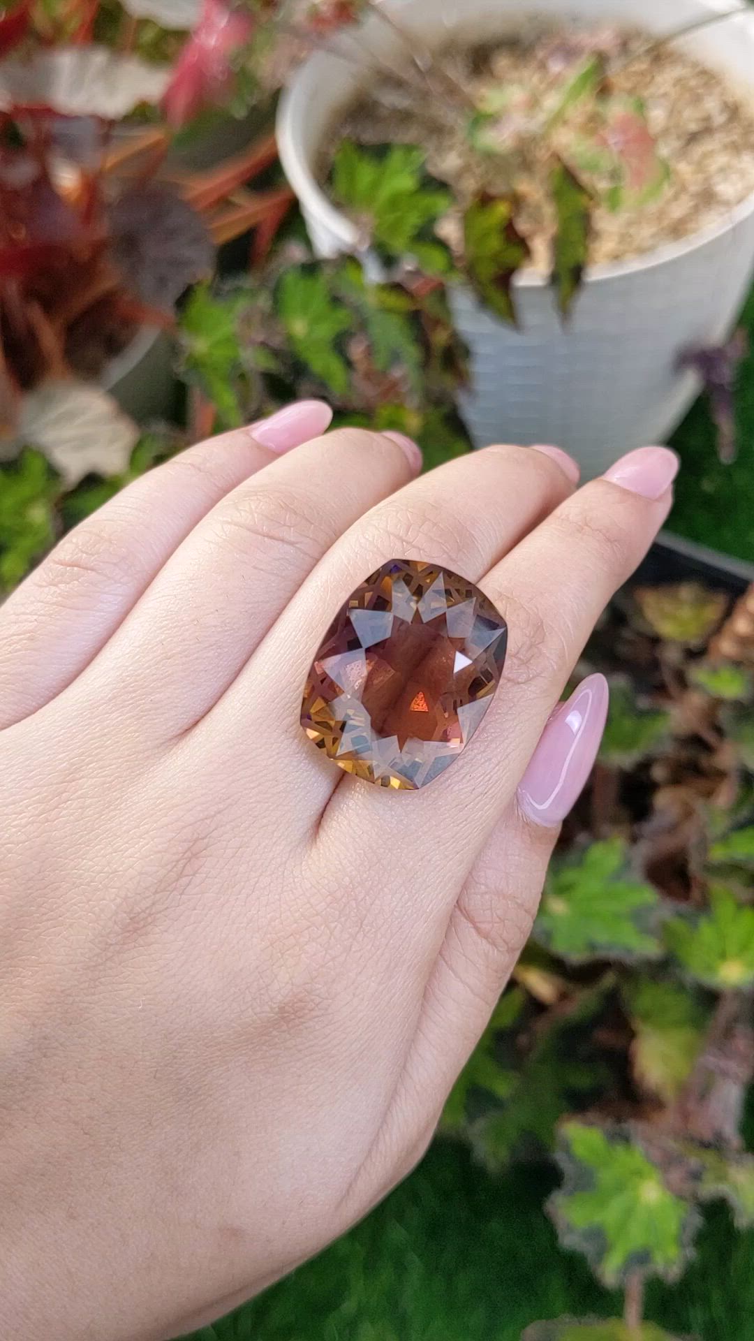 33.46 Ct. Bi Color Ametrine from Brazil Size Video