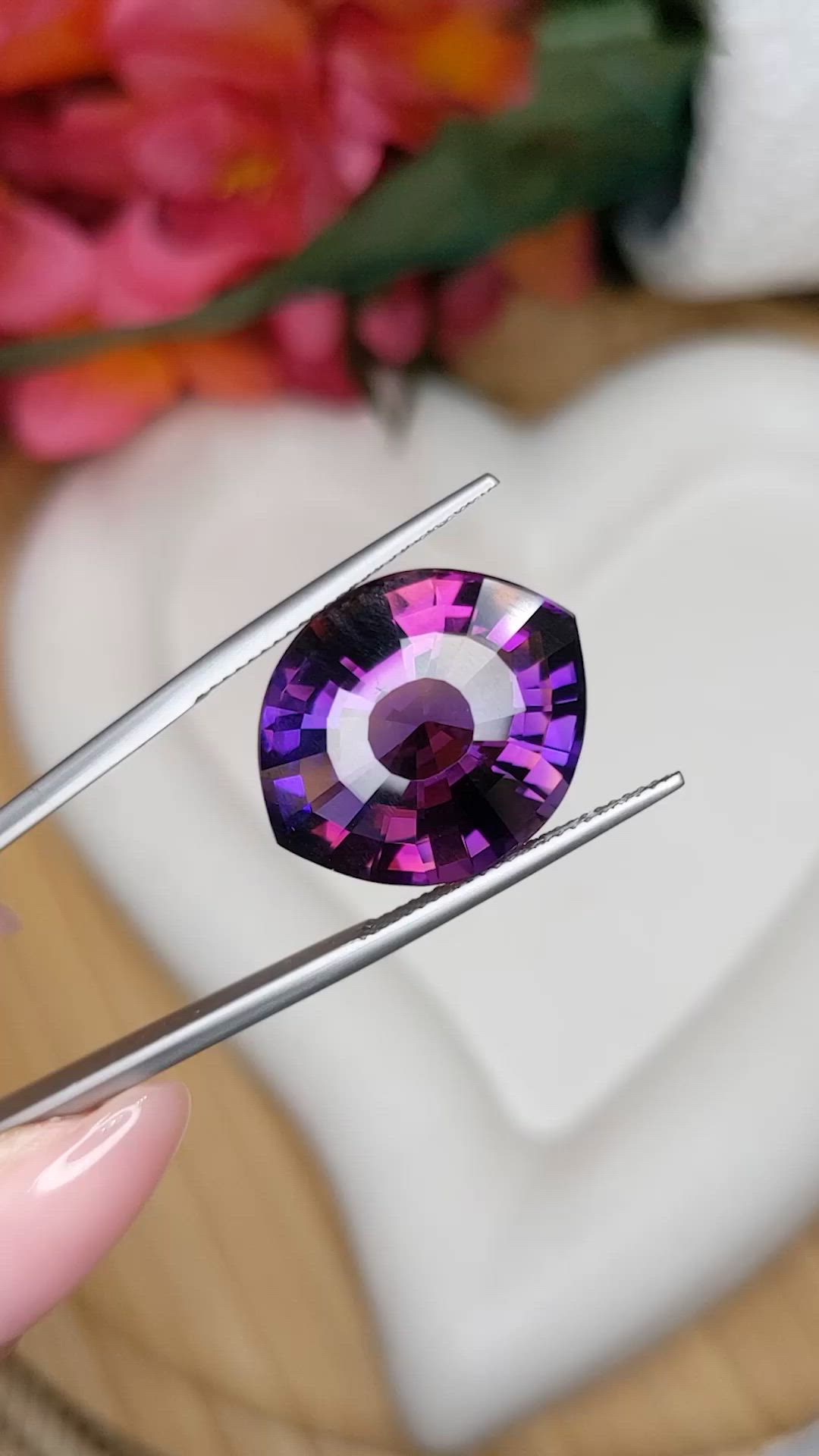 16.31 Ct. Bi Color Ametrine from Brazil Size Video