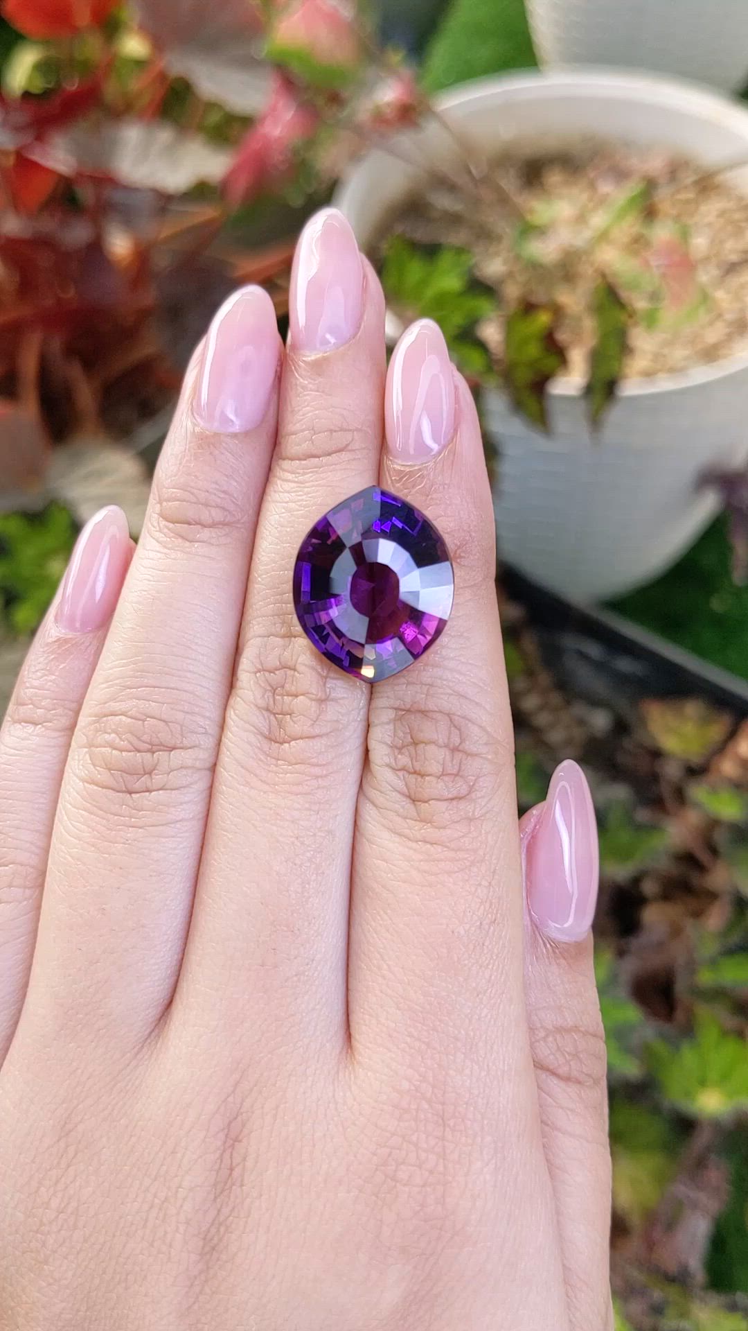 16.31 Ct. Bi Color Ametrine from Brazil Size Video