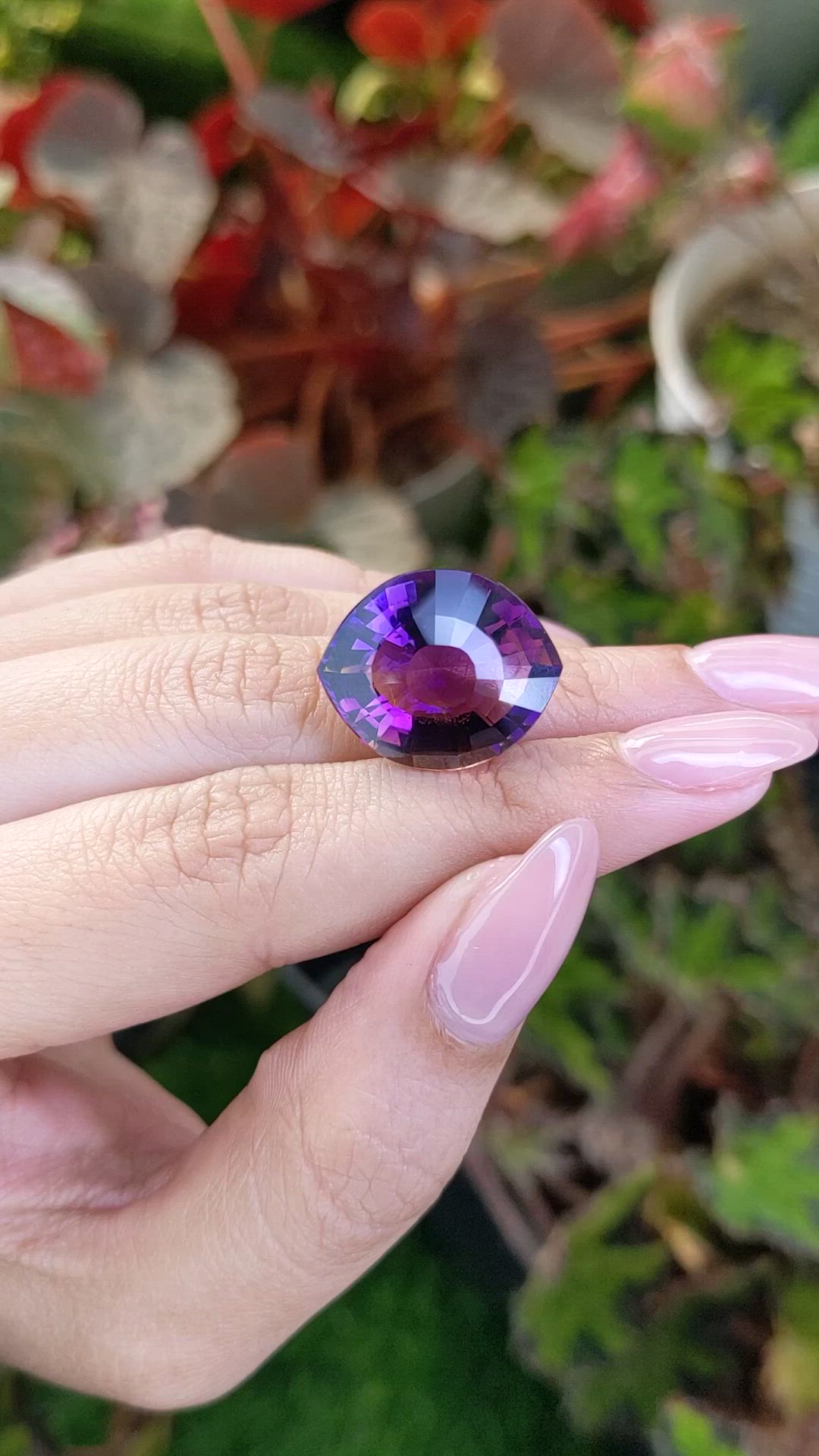 16.31 Ct. Bi Color Ametrine from Brazil Size Video