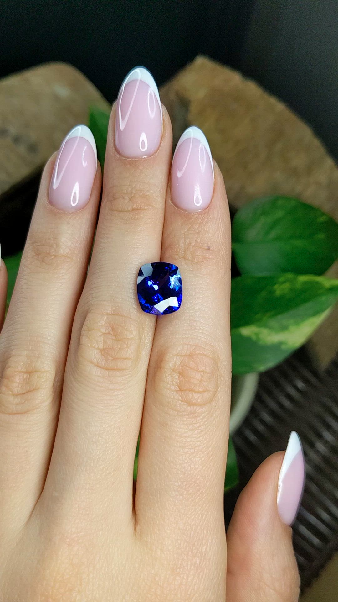 5.65 Ct. Blue Tanzanite from Tanzania Size Video