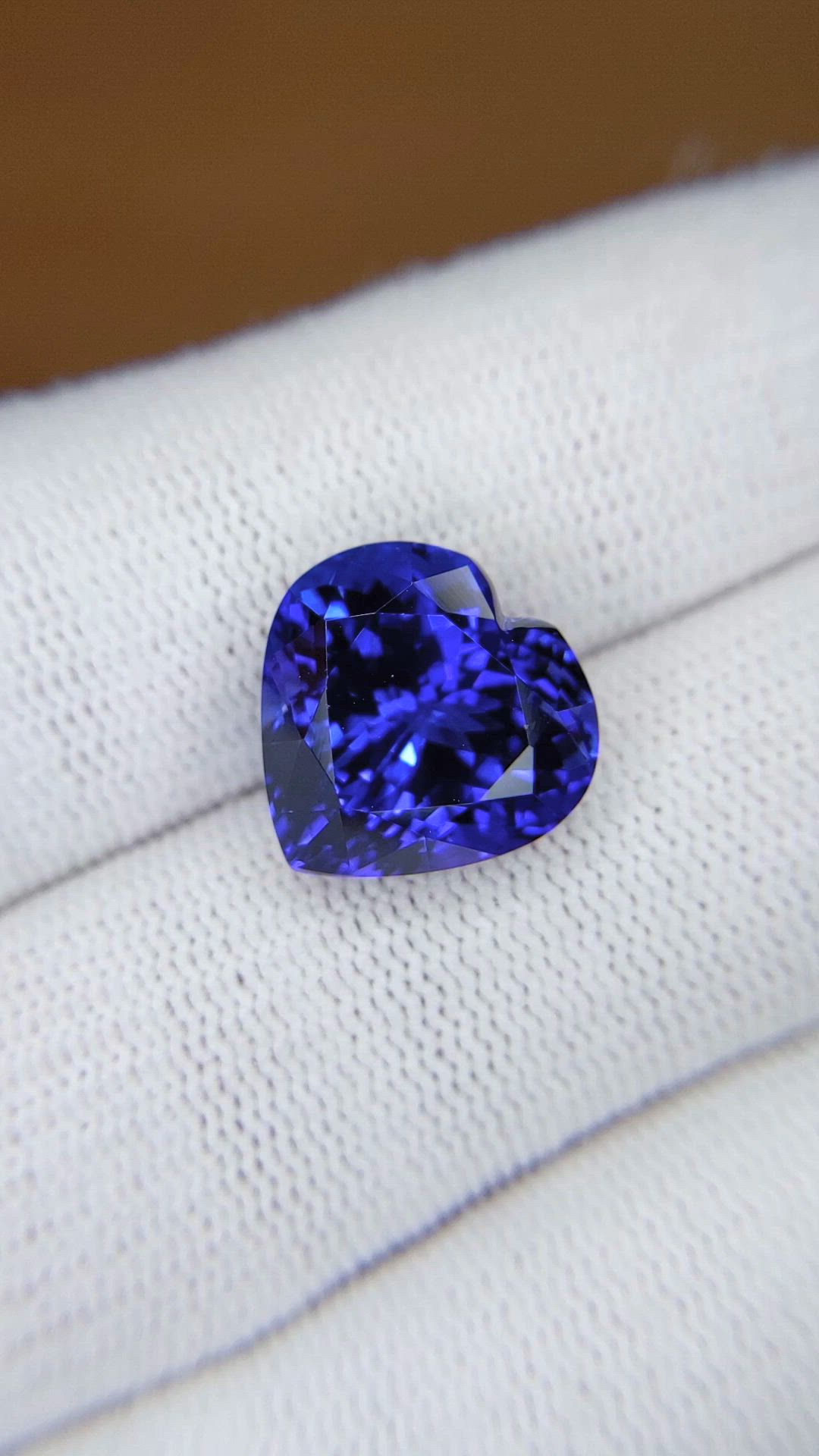 9.12 Ct. Blue Tanzanite from Tanzania Size Video