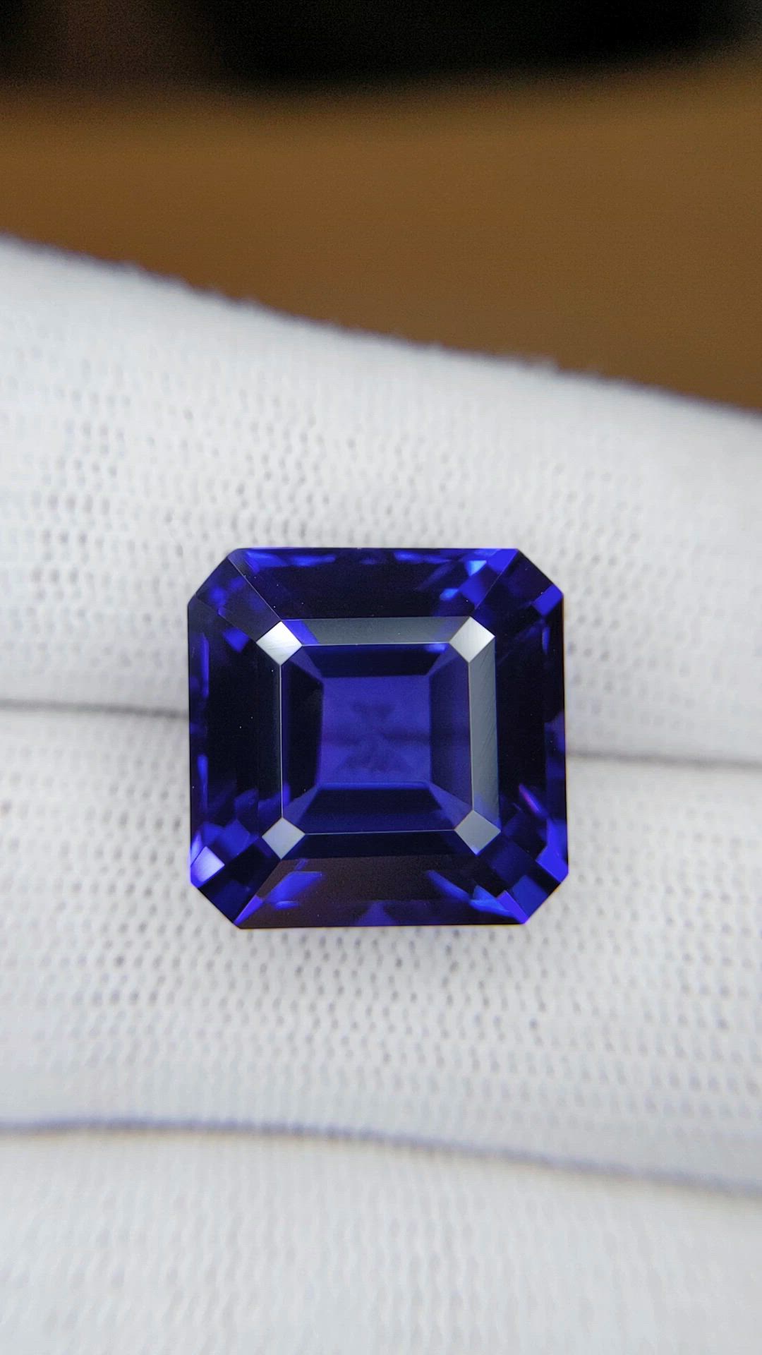 18.45 Ct. Blue Tanzanite from Tanzania Size Video