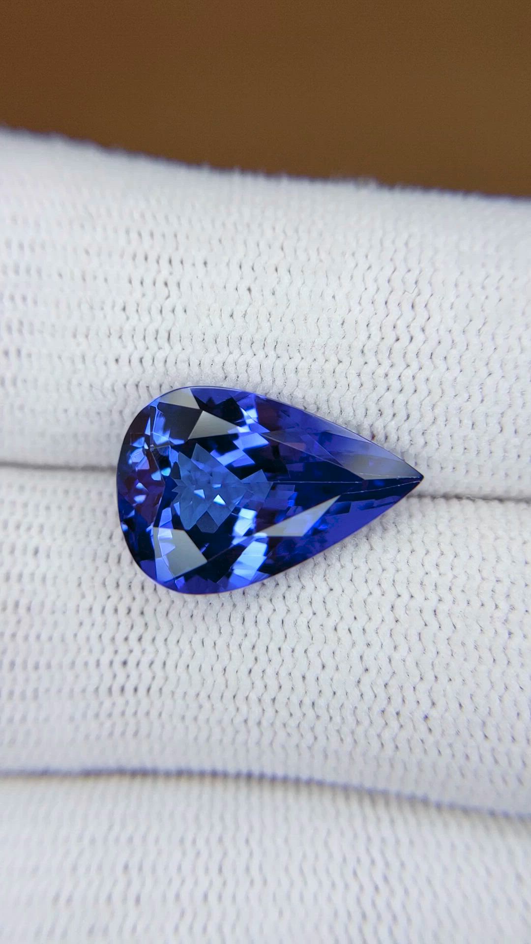 6.78 Ct. Blue Tanzanite from Tanzania Size Video