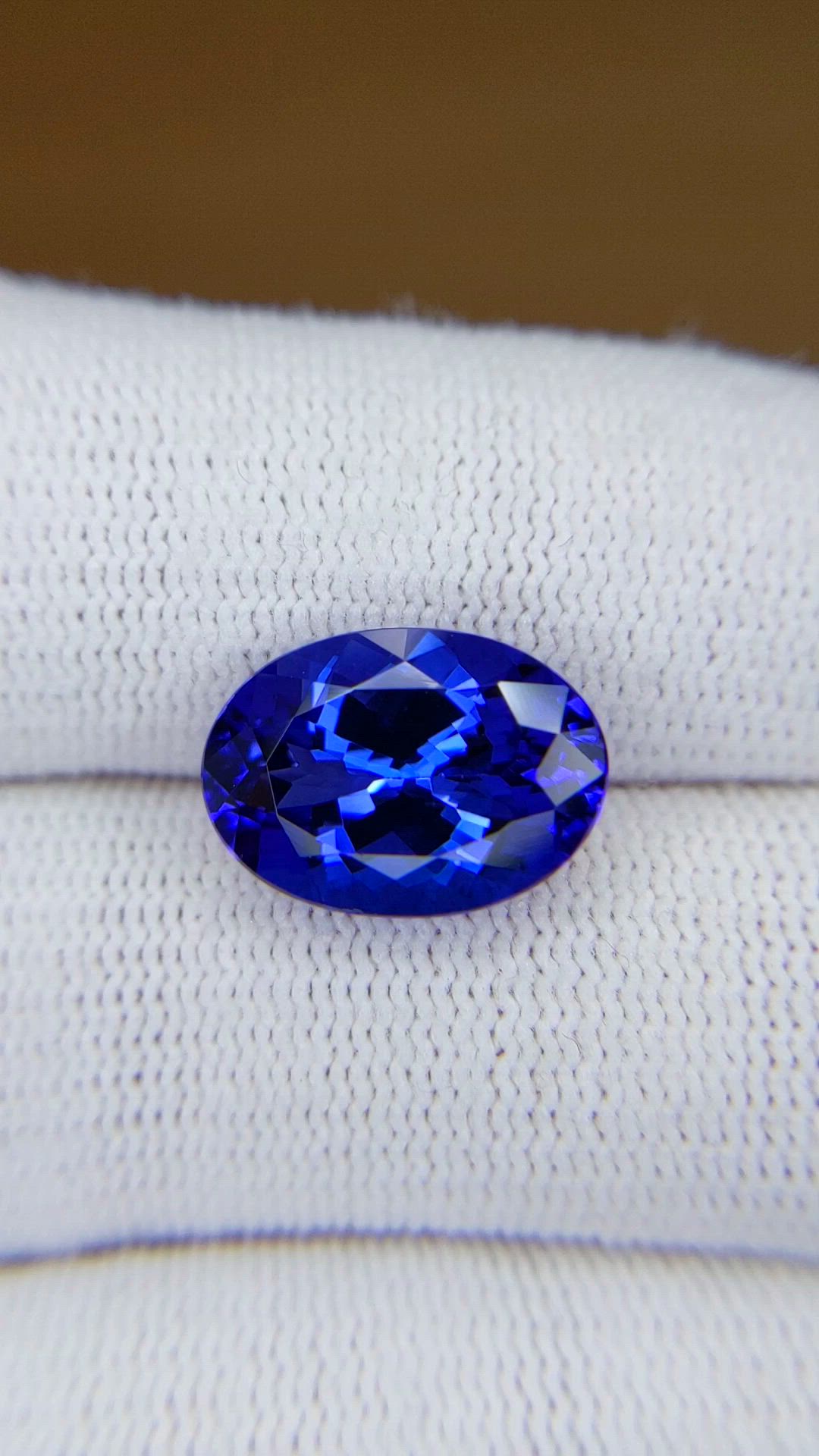 6.58 Ct. Blue Tanzanite from Tanzania Size Video