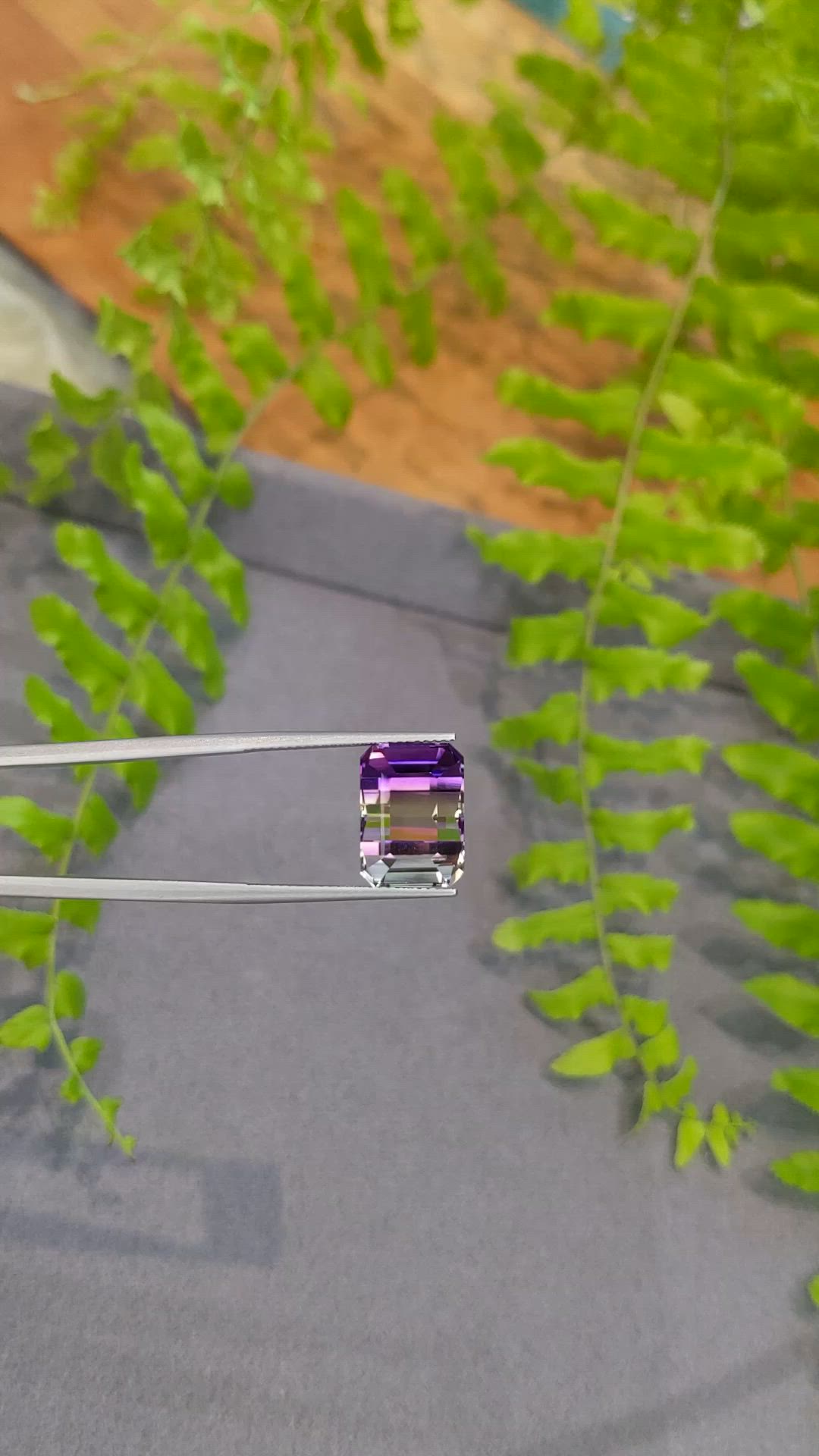 11.58 Ct. Bi Color Ametrine from Madagascar Size Video