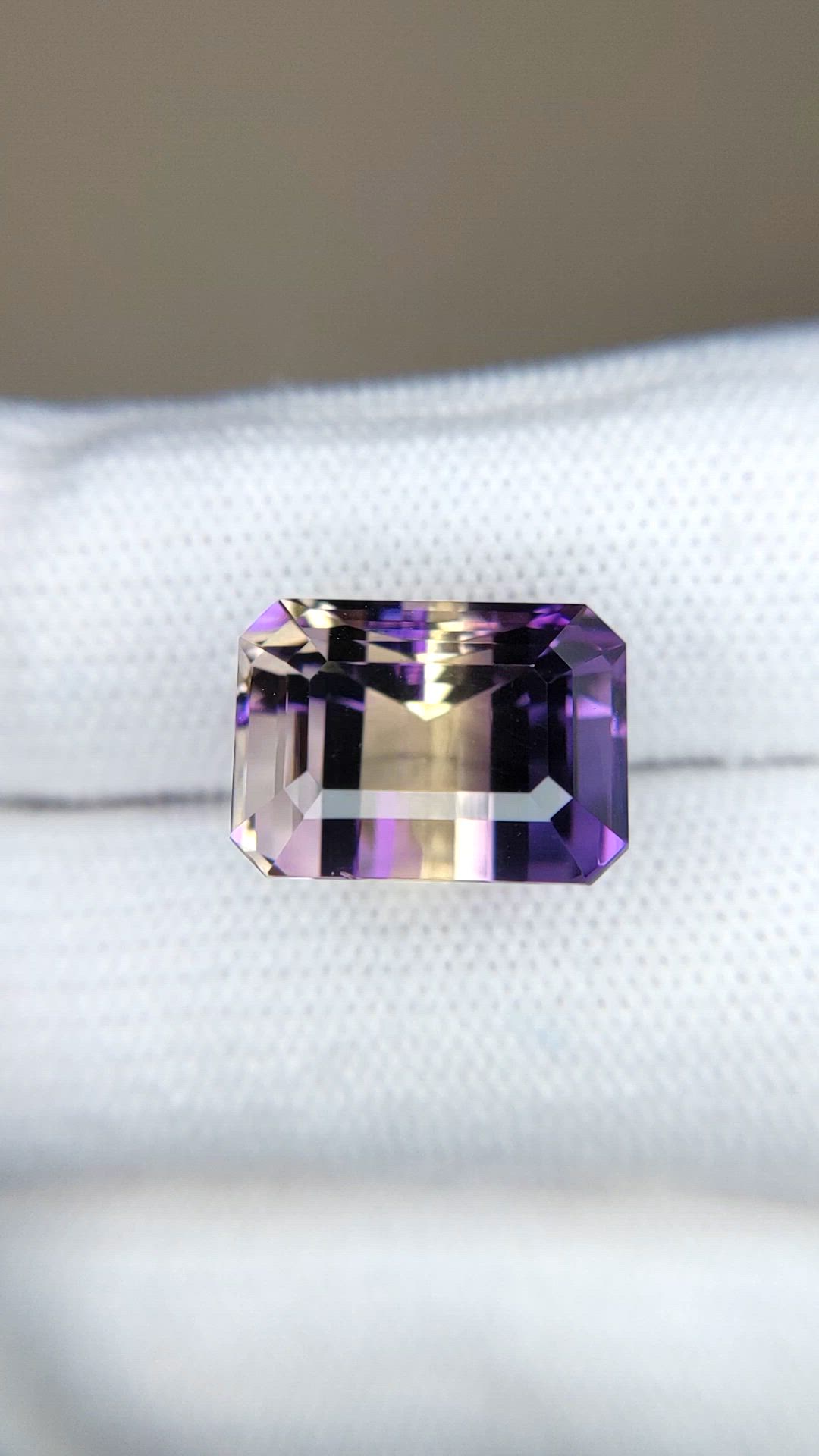 11.58 Ct. Bi Color Ametrine from Madagascar Size Video