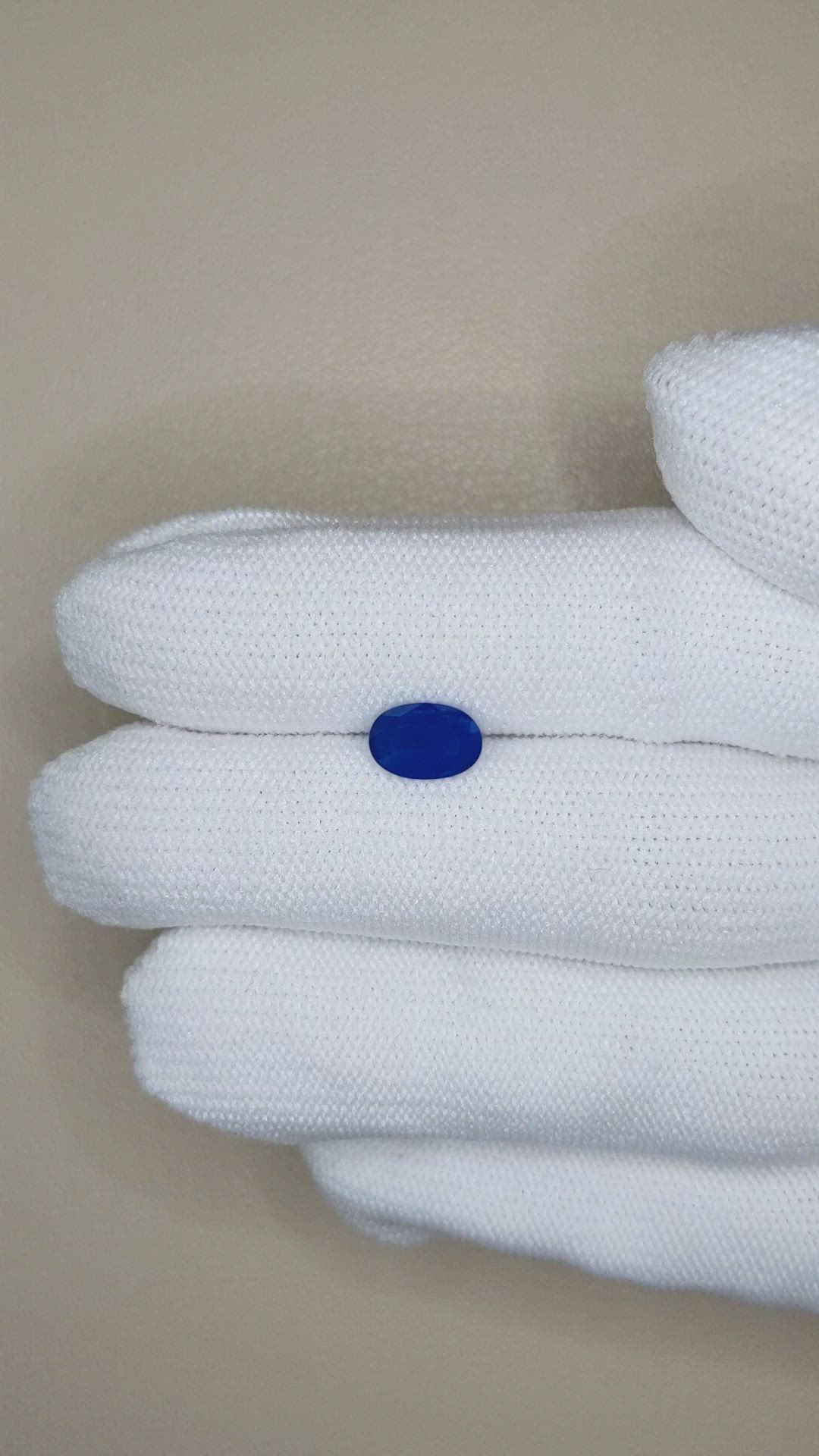 0.85 Ct. Blue Hauyne from Afghanistan Size Video