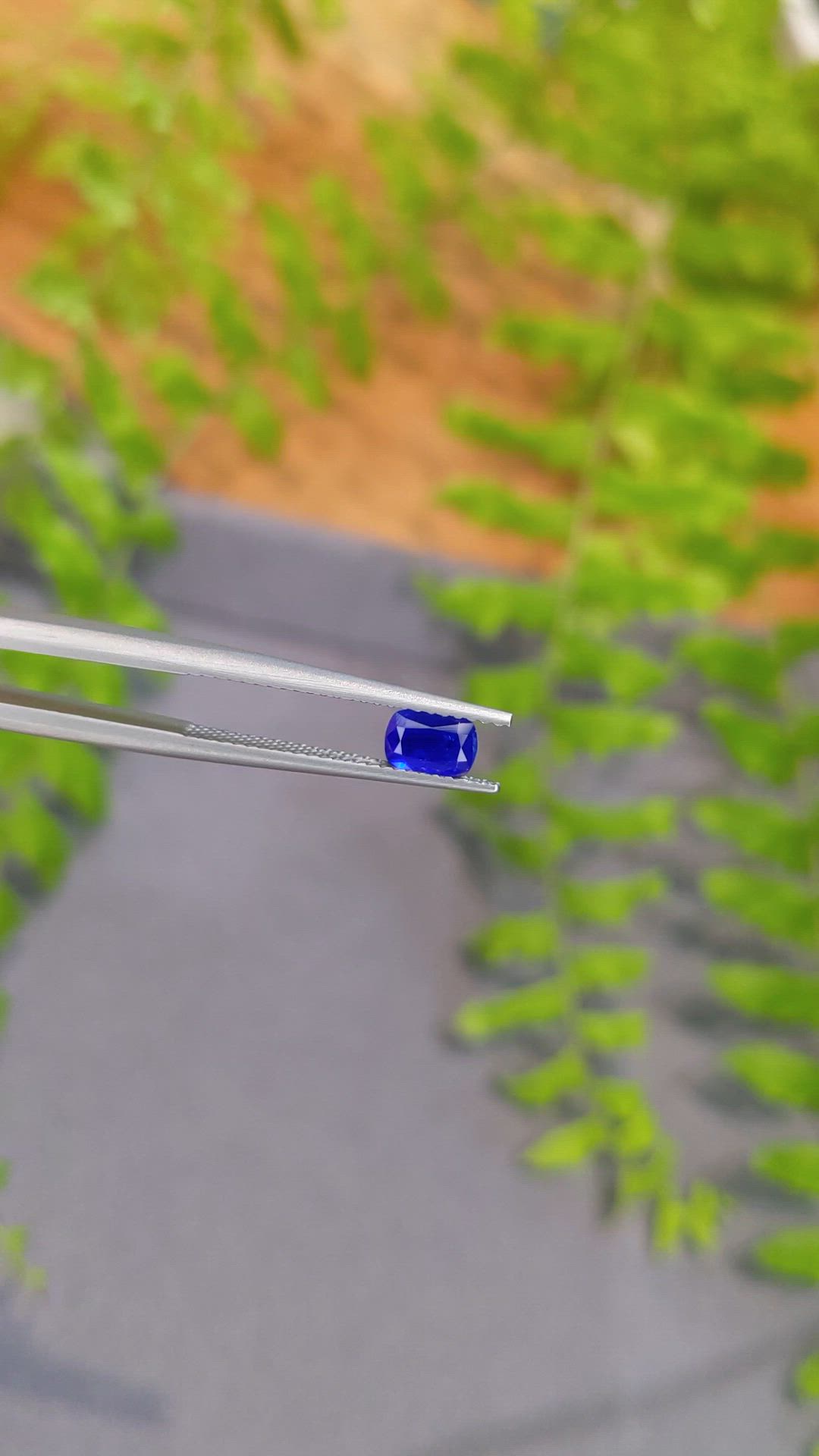 0.48 Ct. Blue Hauyne from Afghanistan Size Video