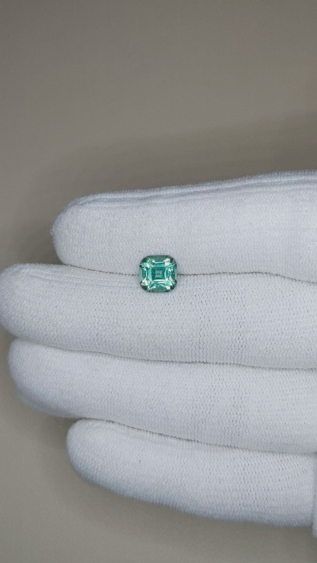1.77 Ct. Bluish Green Tourmaline from Afghanistan Size Video