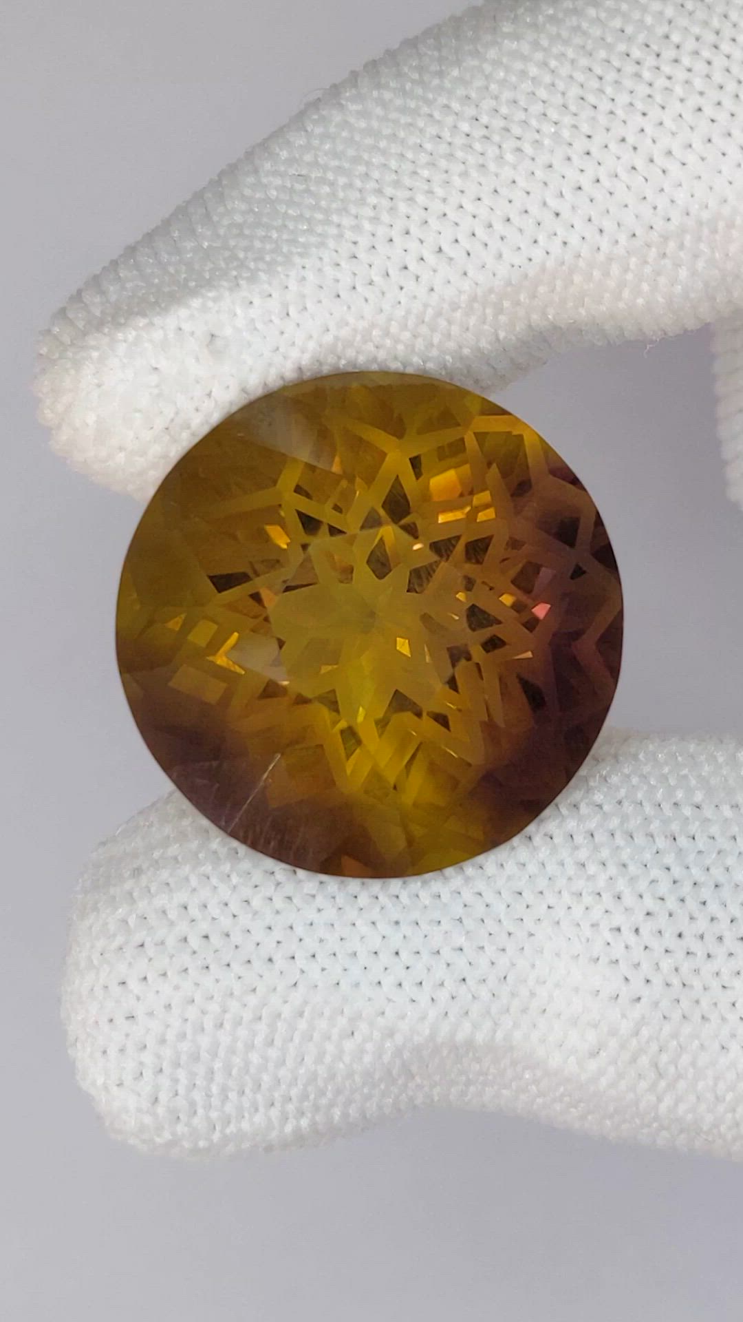 37.14 Ct. Bi Color Ametrine from Brazil Size Video