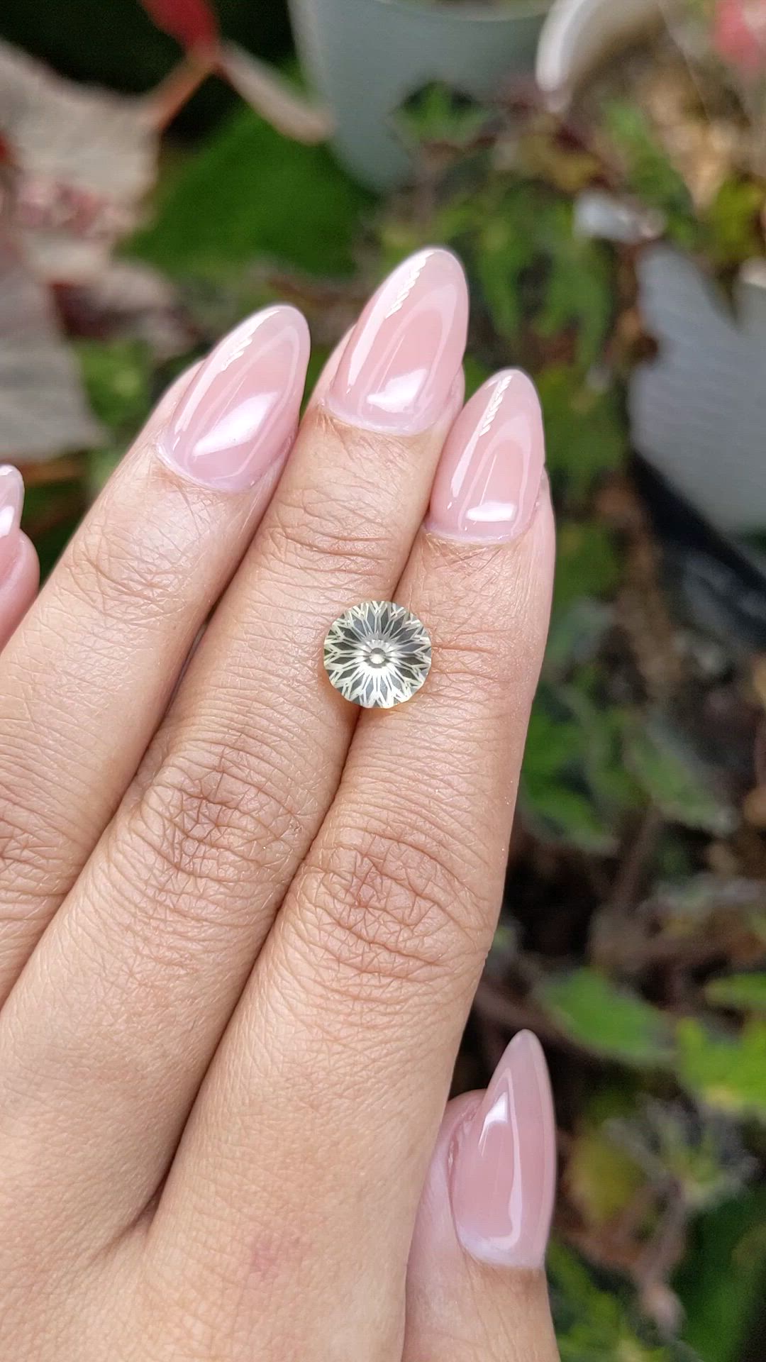 2.54 Ct. Lemon Quartz from Madagascar Size Video