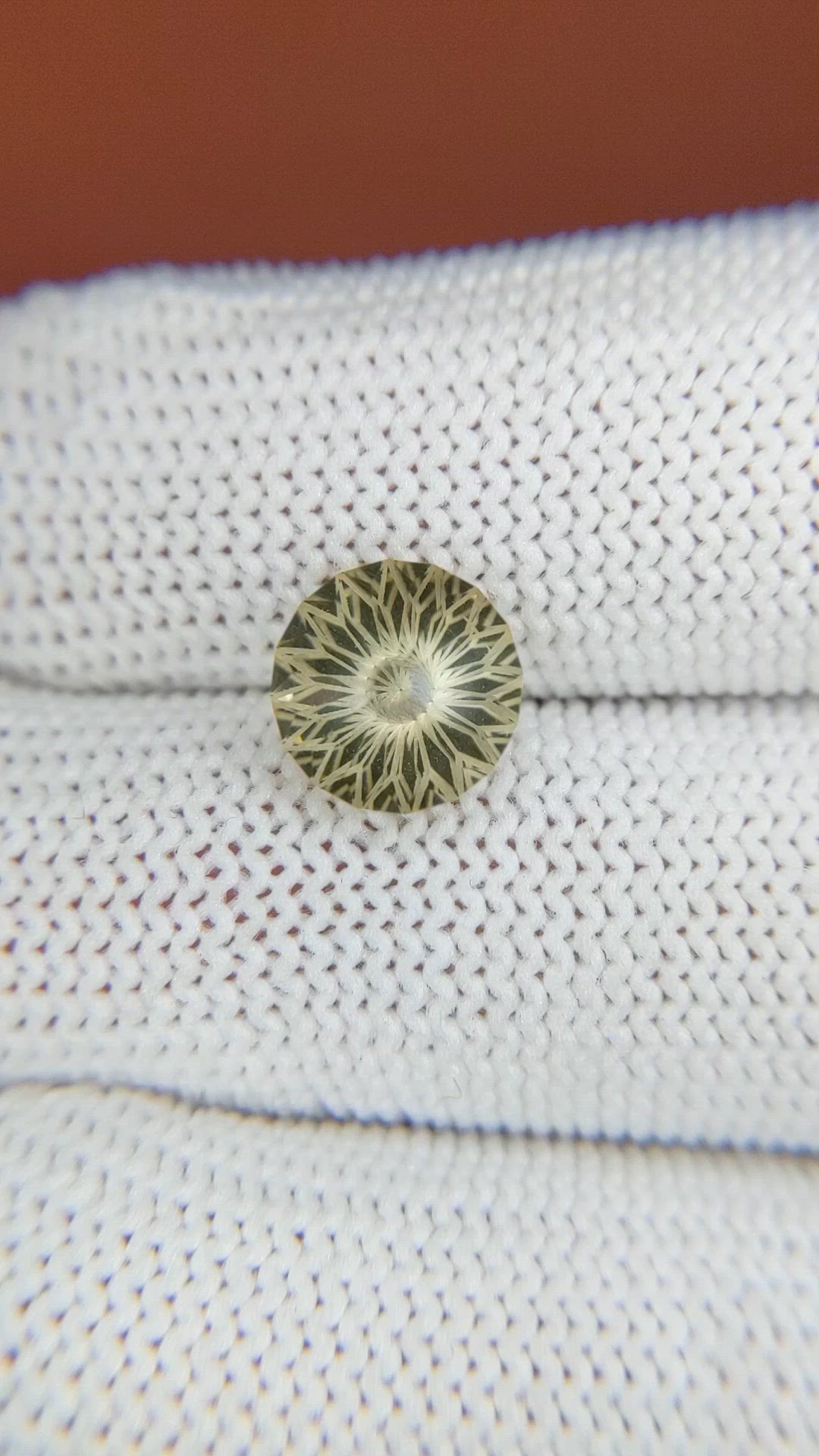 2.54 Ct. Lemon Quartz from Madagascar Size Video