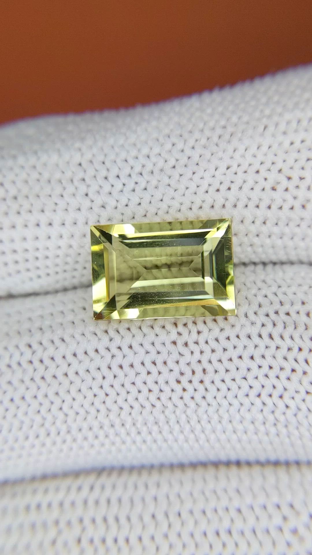 4.85 Ct. Lemon Quartz from Madagascar Size Video