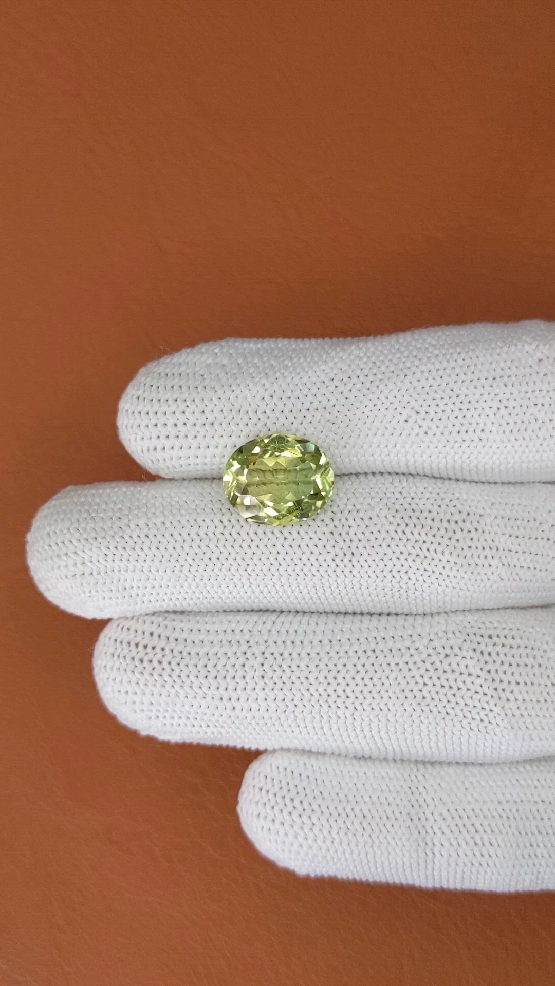5.22 Ct. Lemon Quartz from Madagascar Size Video