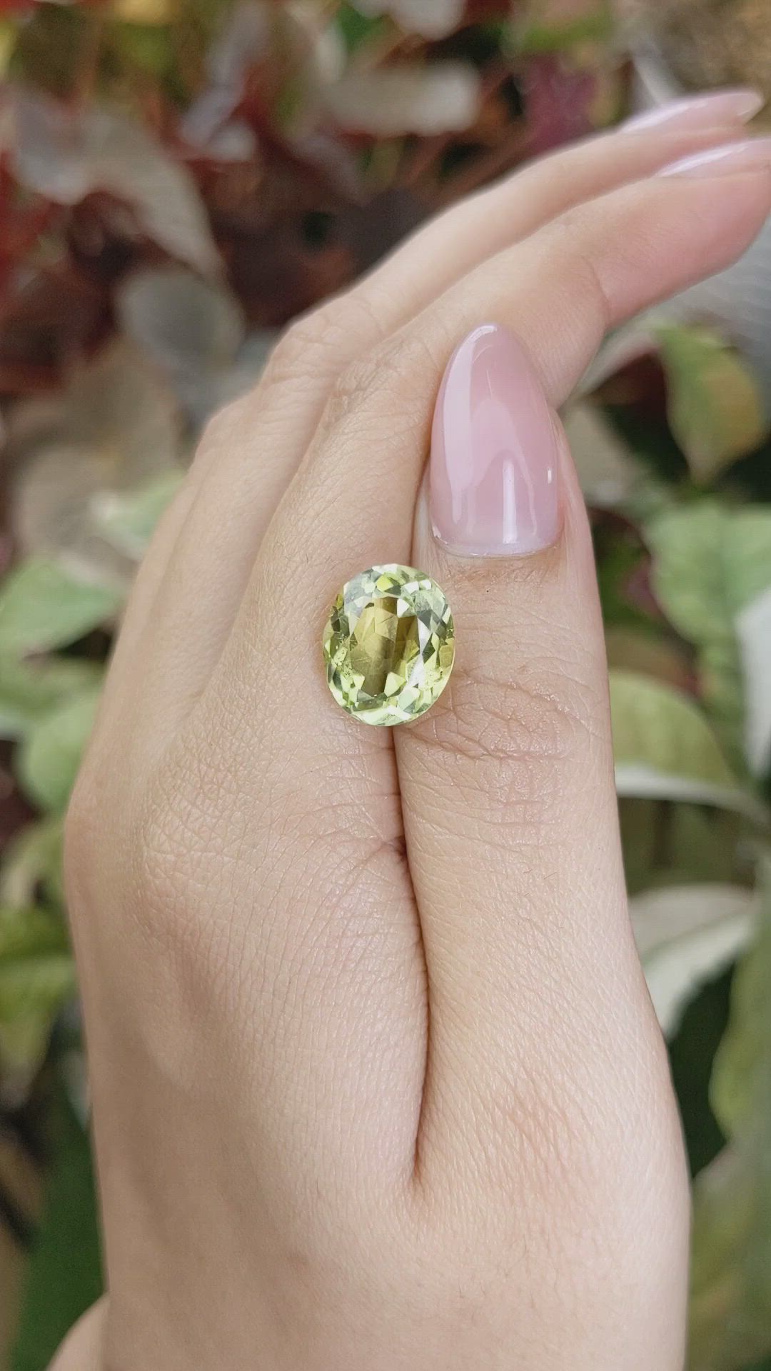 5.22 Ct. Lemon Quartz from Madagascar Size Video