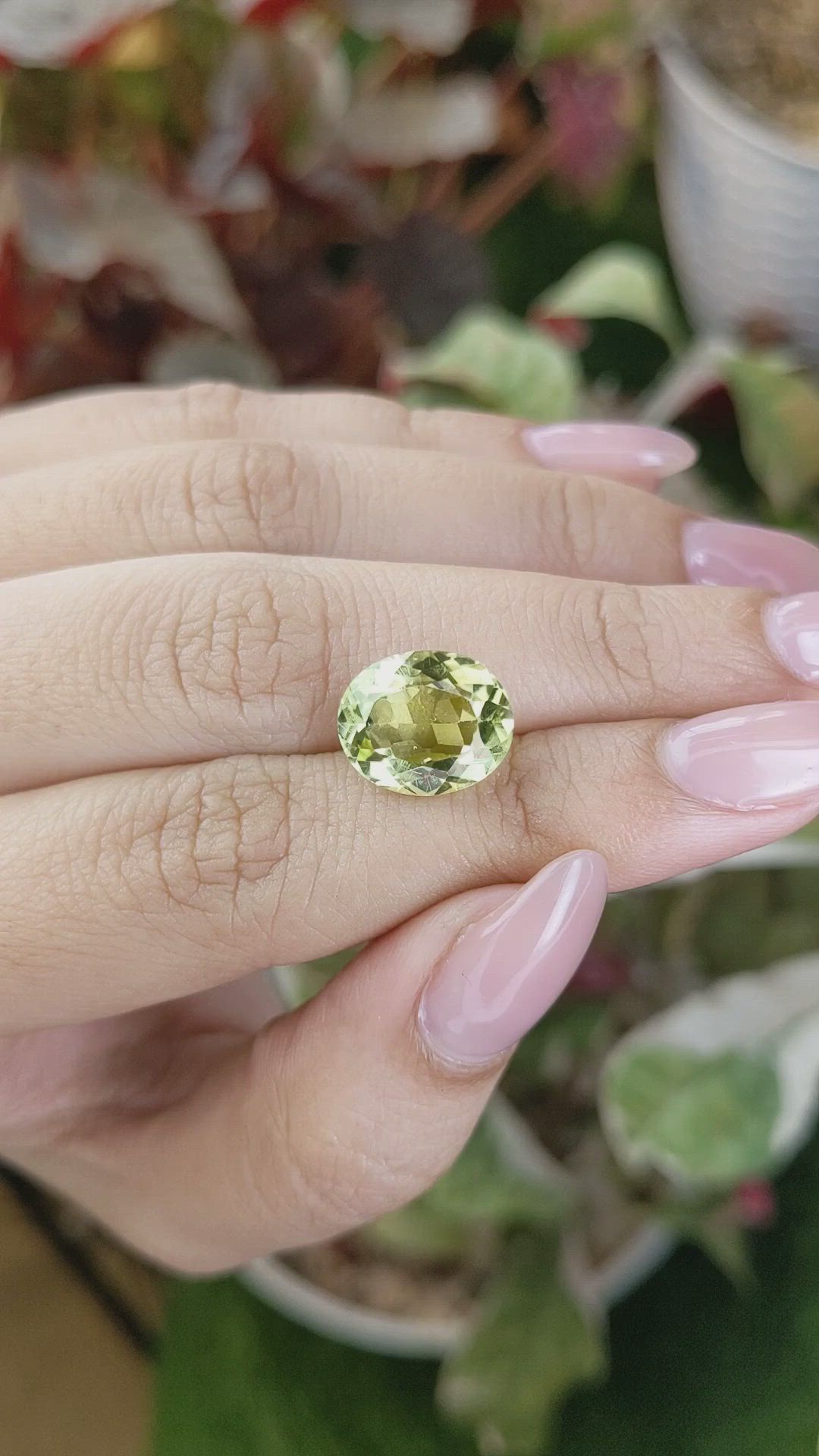 5.22 Ct. Lemon Quartz from Madagascar Size Video
