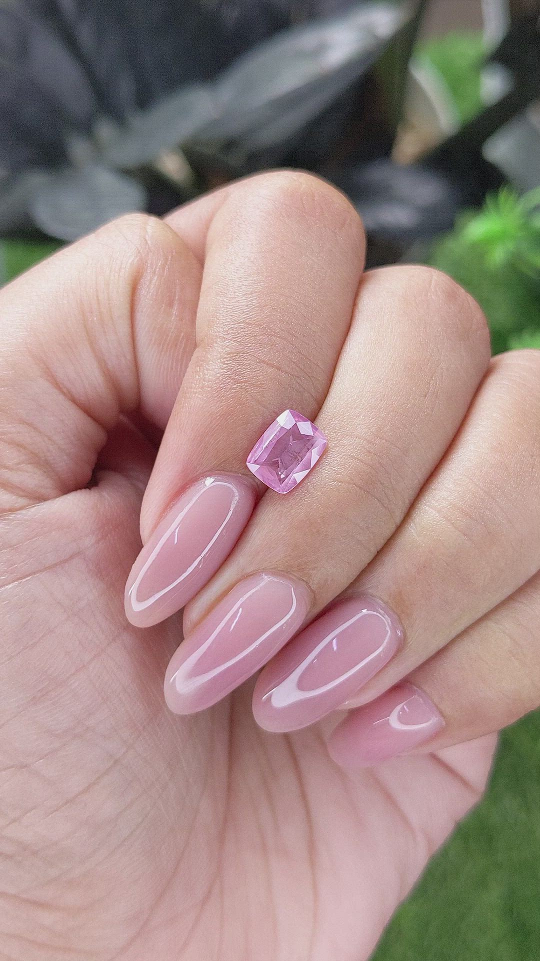1.12 Ct. Pink Spinel from Tanzania Size Video