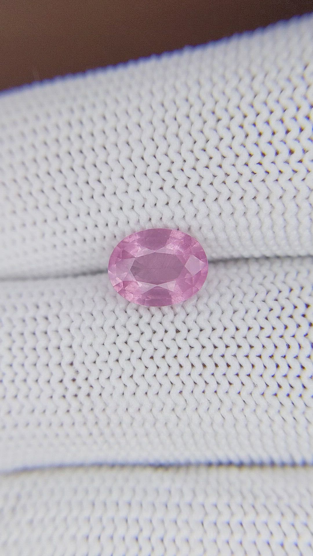 1.55 Ct. Pink Spinel from Tanzania Size Video